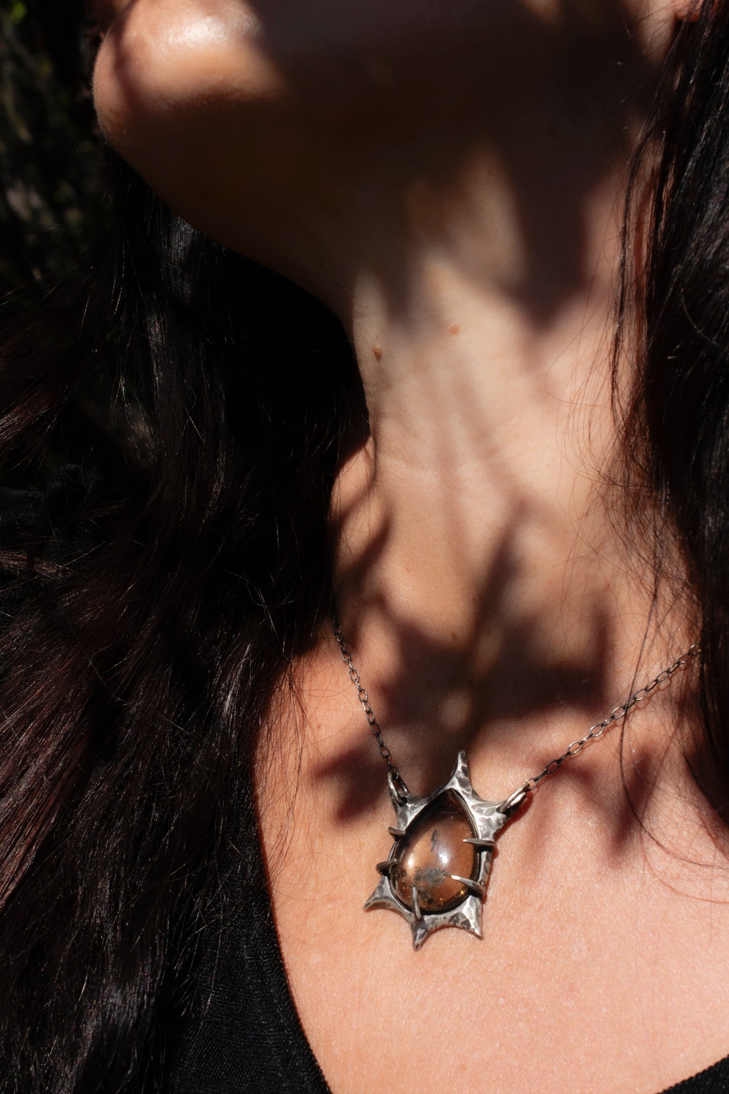 Dirty Necklace // Garden Quartz // Lodolite