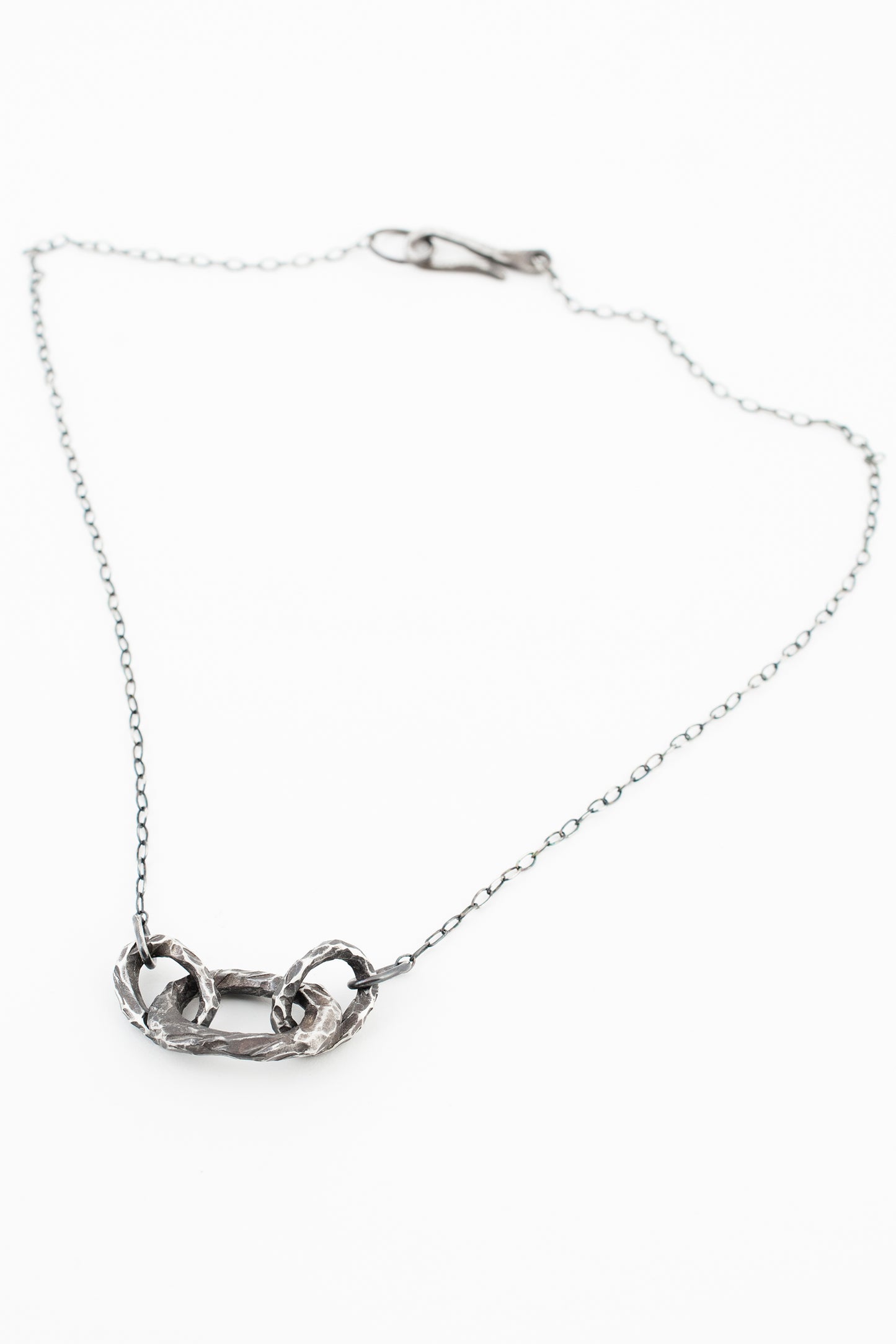 Puppy Necklace // Sterling Silver