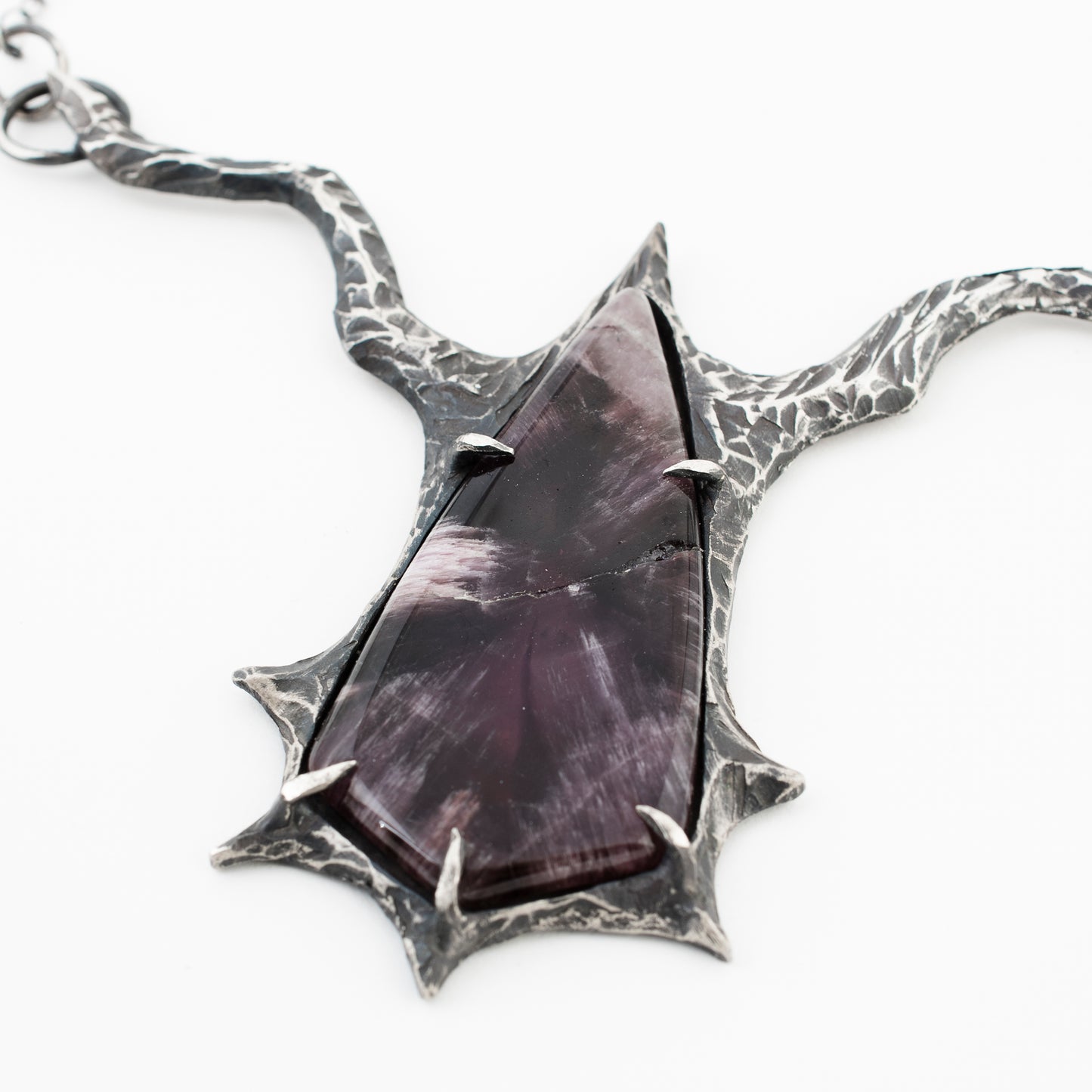 Flies Necklace // Amethyst