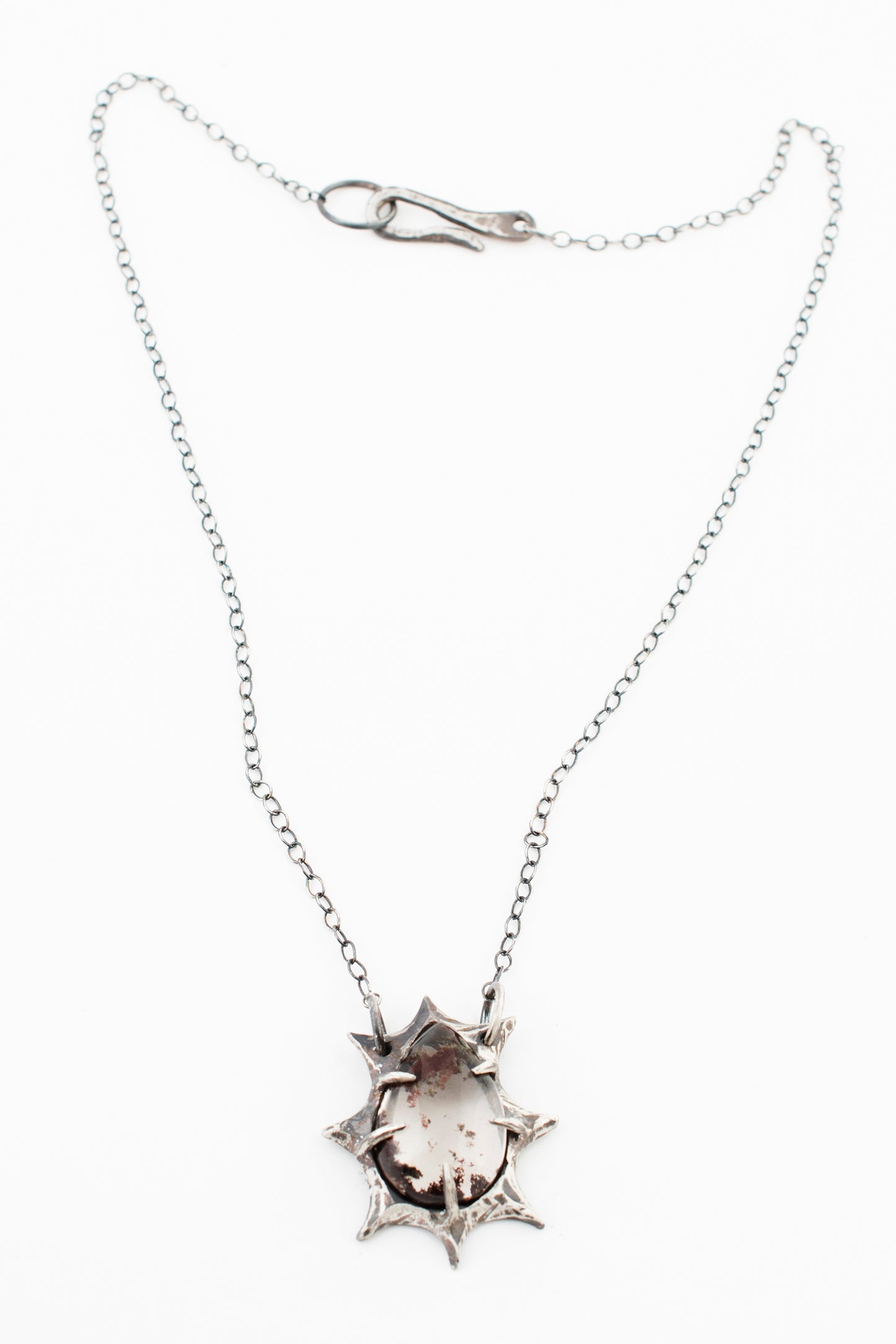 Triumph Necklace // Garden Quartz // Lodolite