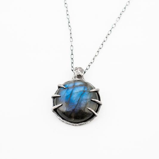 Anhedonia Necklace // Labradorite