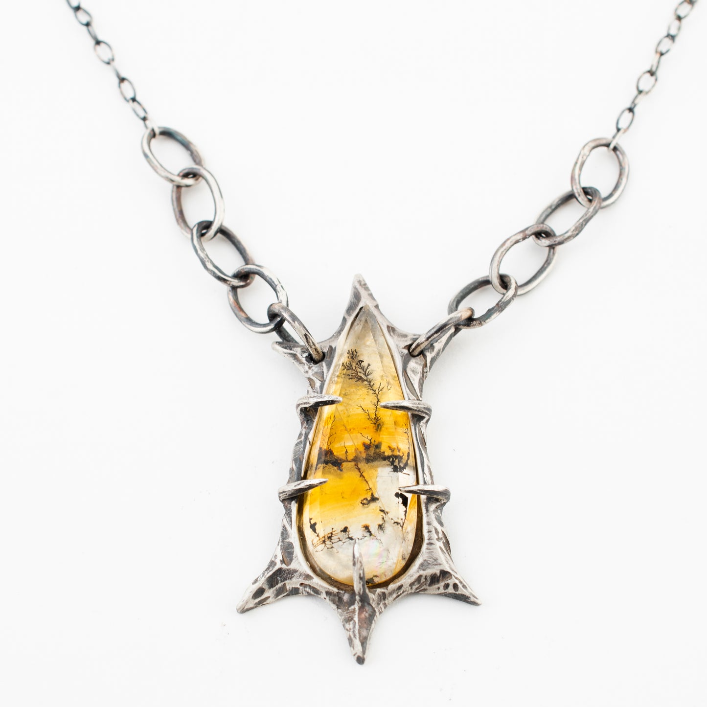 Stacked Necklace // Dendritic Quartz