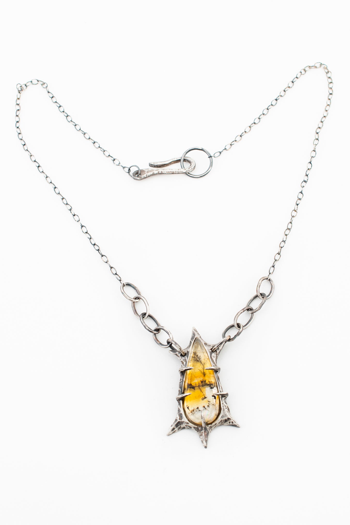 Stacked Necklace // Dendritic Quartz
