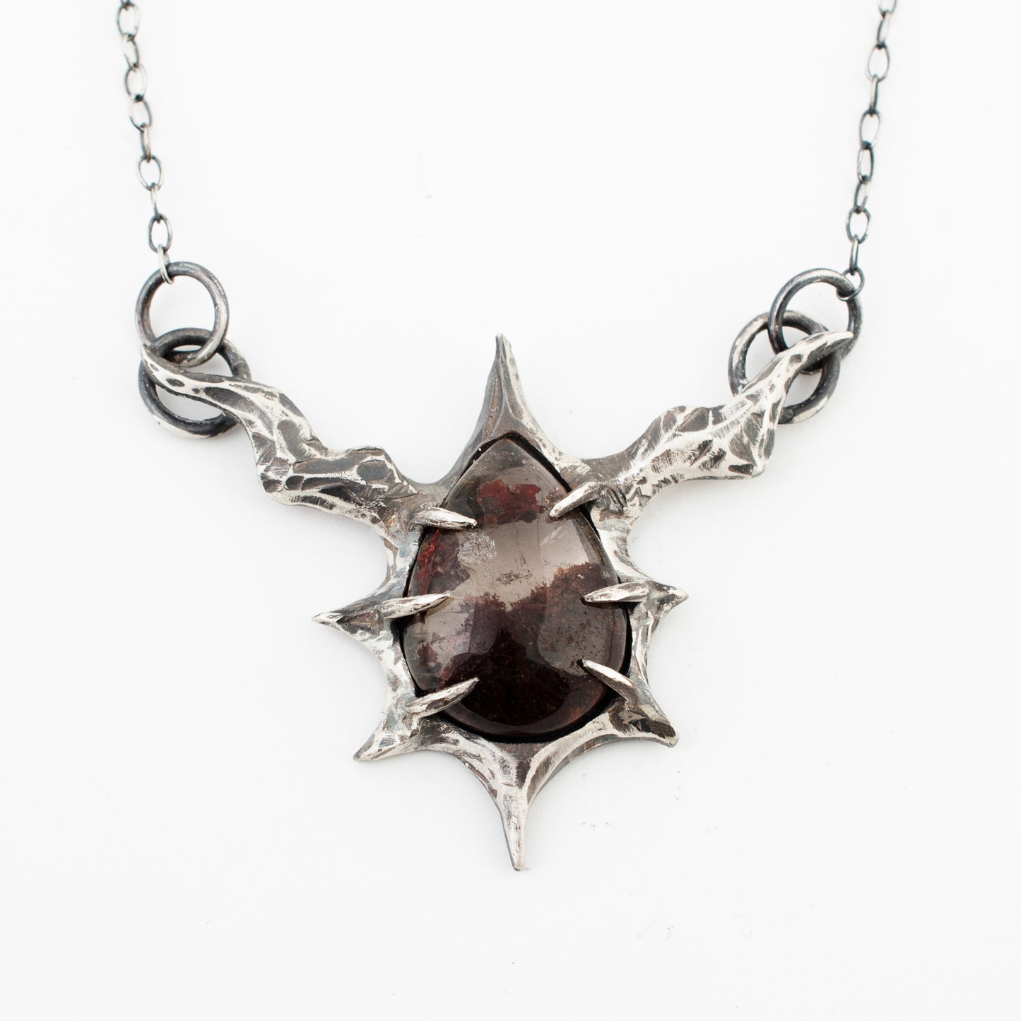 Safe Necklace // Garden Quartz // Lodolite
