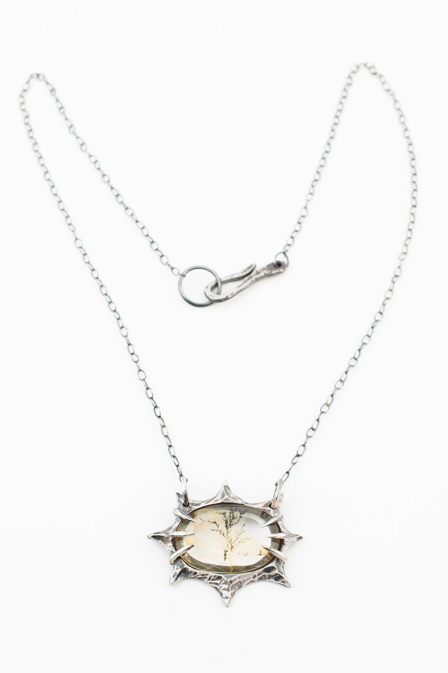 Glimmer Necklace // Dendritic Quartz