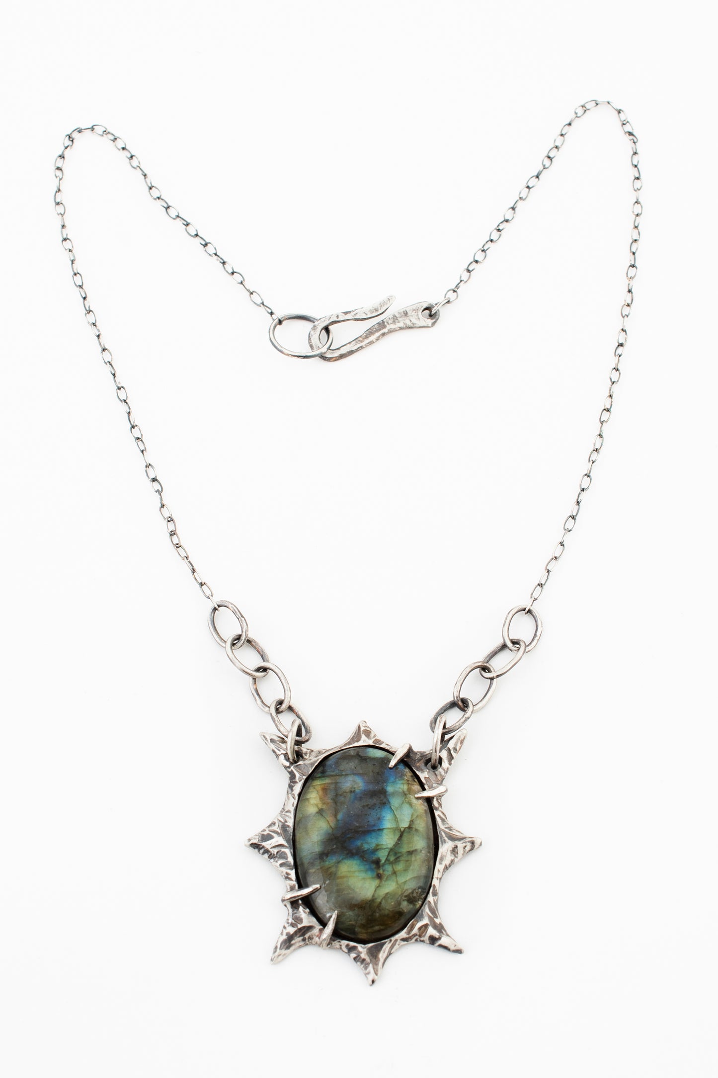 Water Necklace // Labradorite