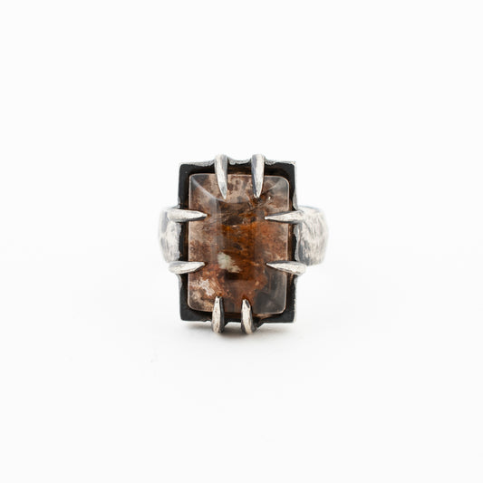 Woe Ring // Garden Quartz // Lodolite