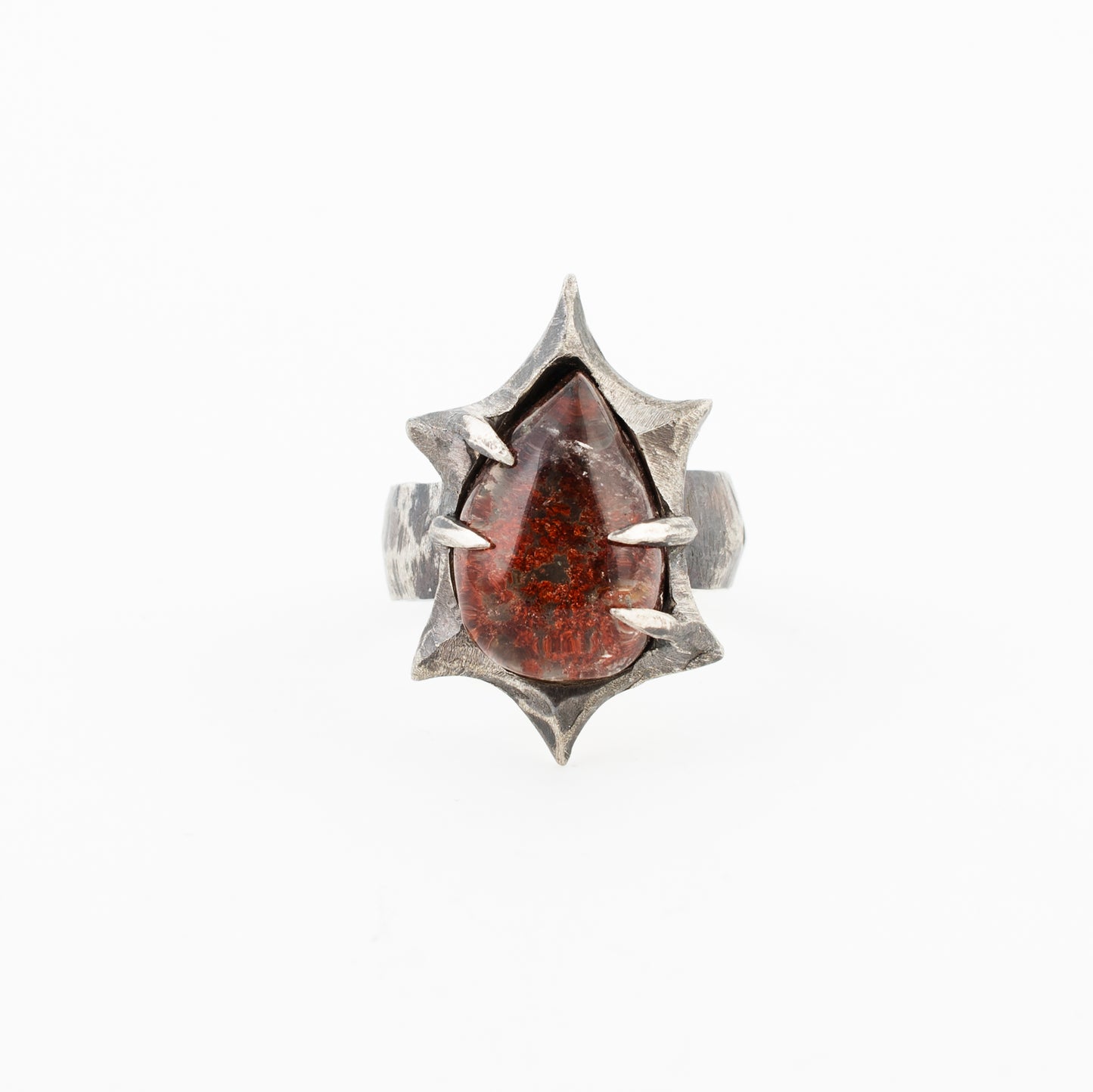 Hallow Ring // Garden Quartz // Lodolite