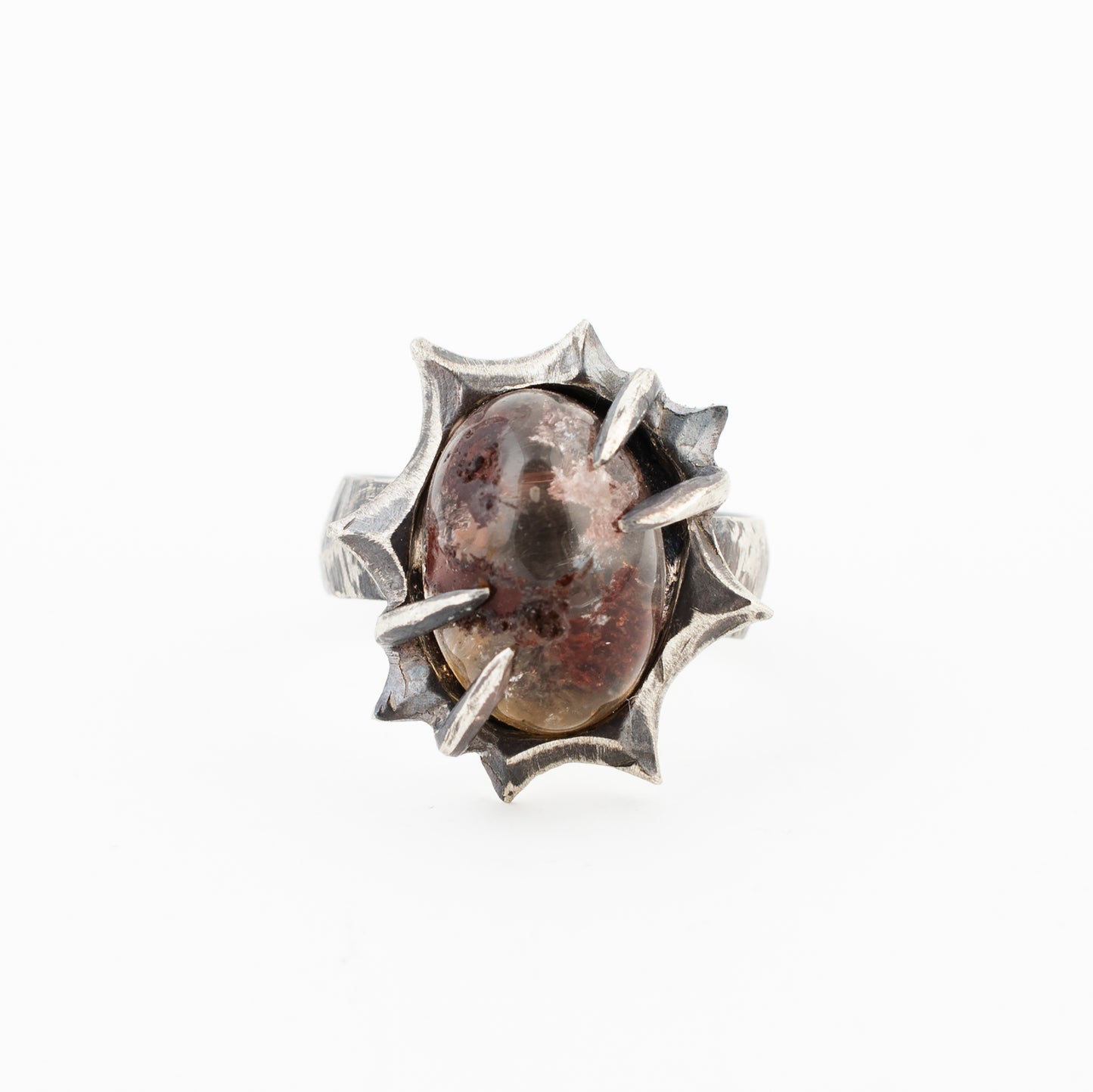 Little Grave Ring // Garden Quartz // Lodolite
