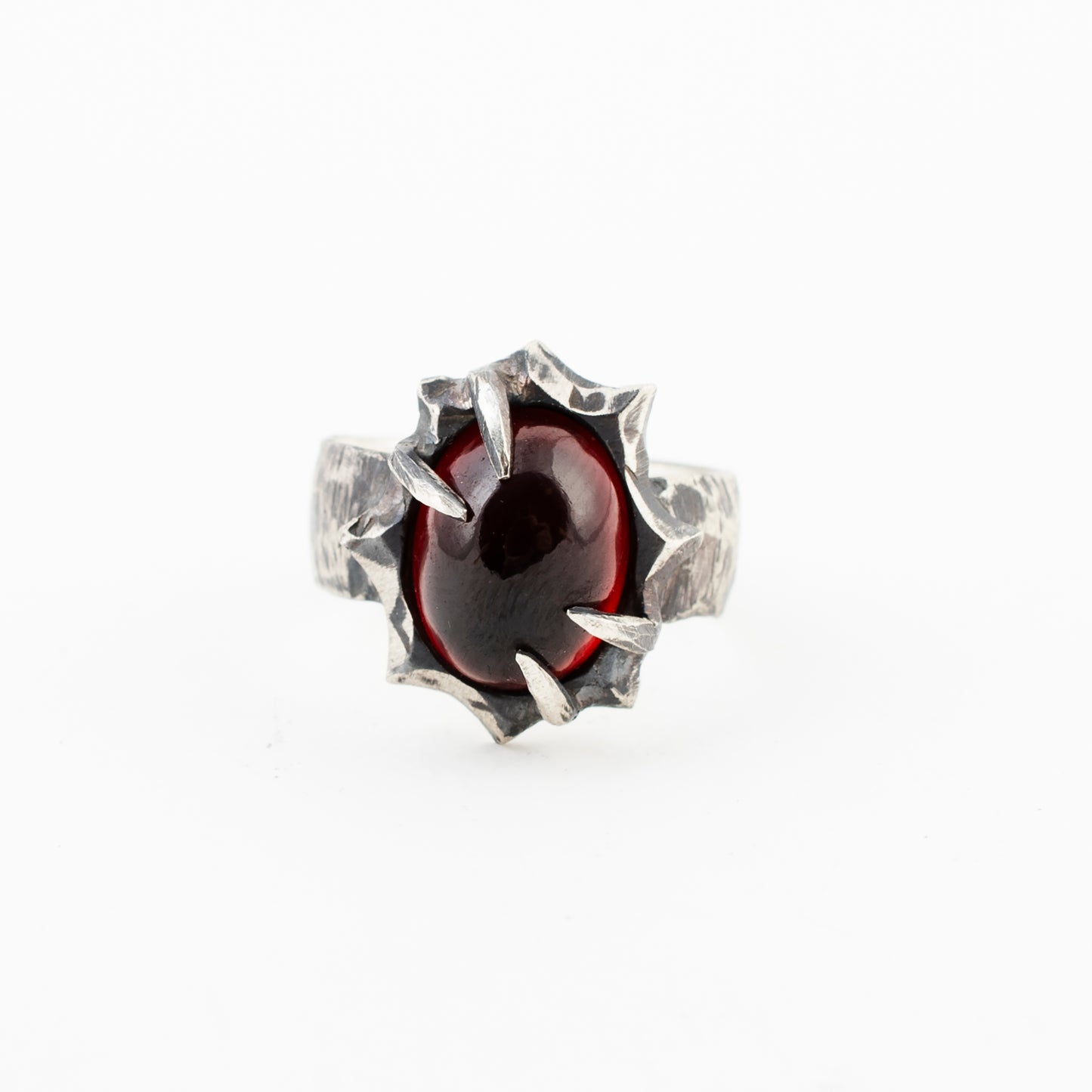 Mandelbrot Ring // Garnet