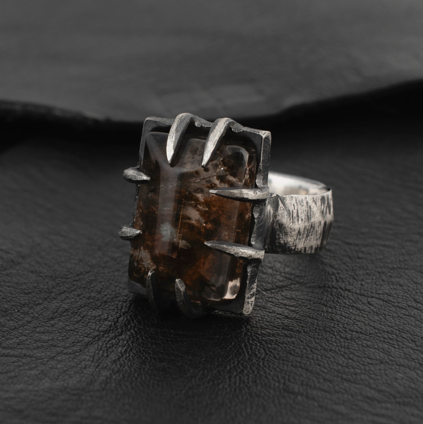 Woe Ring // Garden Quartz // Lodolite