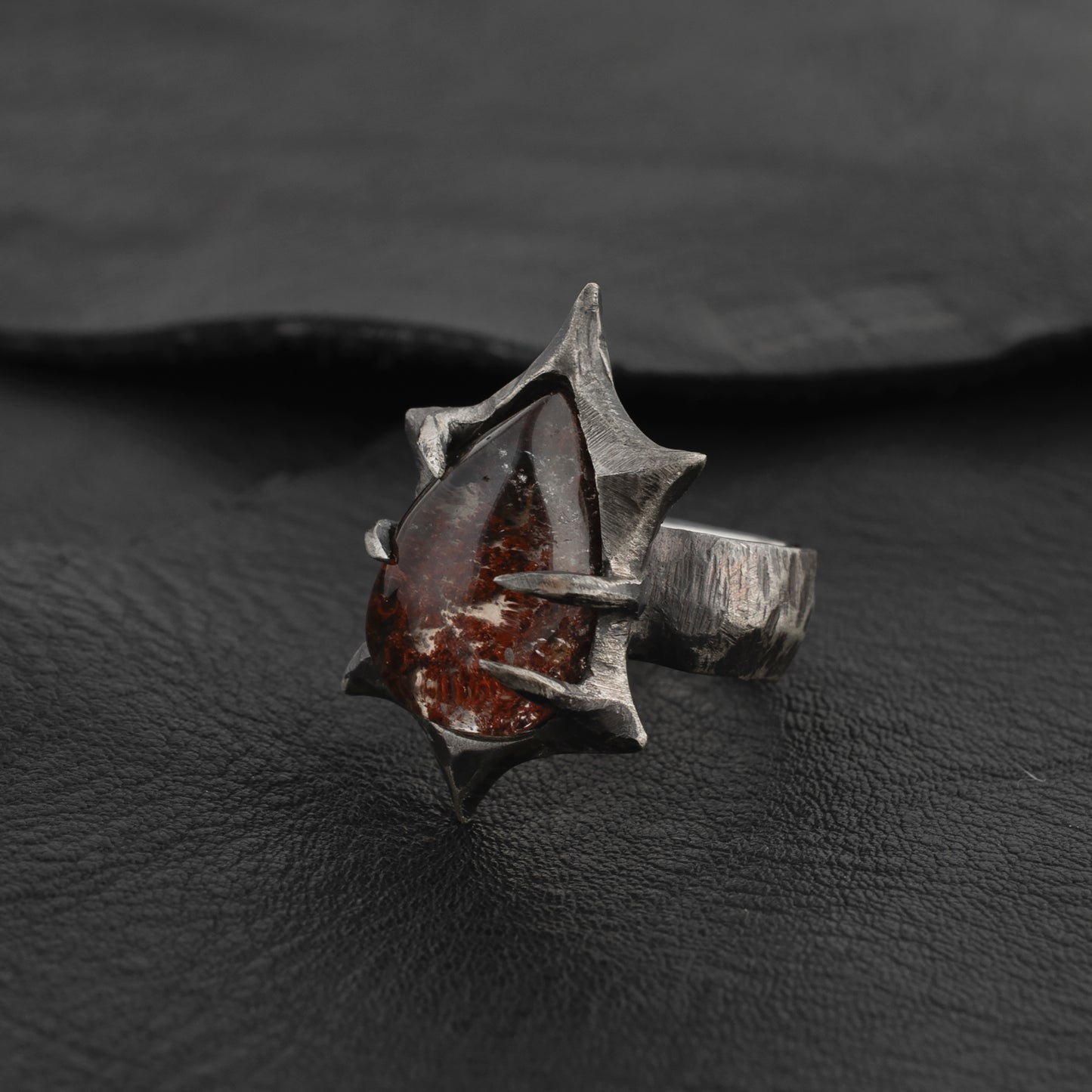 Hallow Ring // Garden Quartz // Lodolite