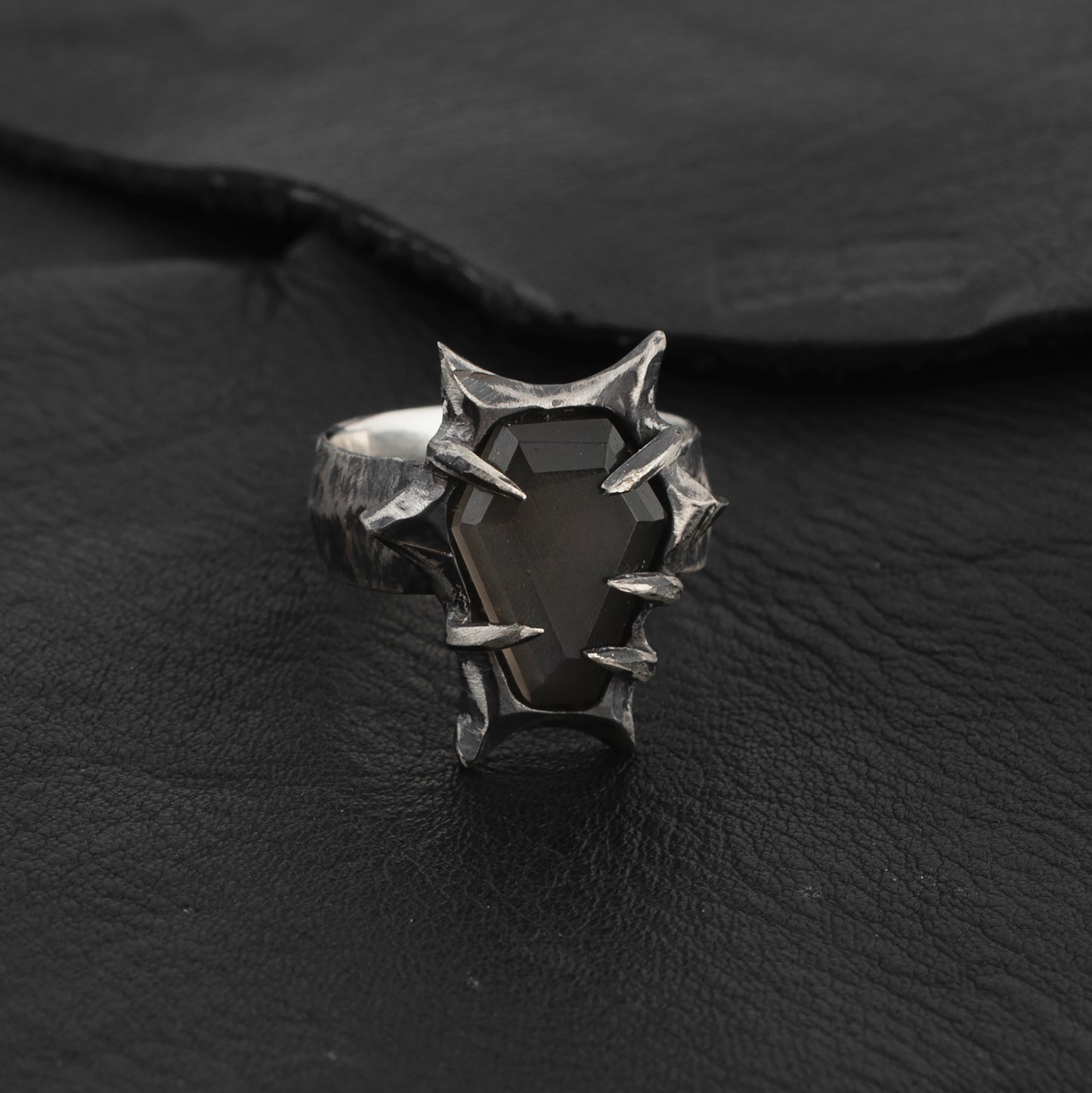 Let Go Ring // Grey Moonstone