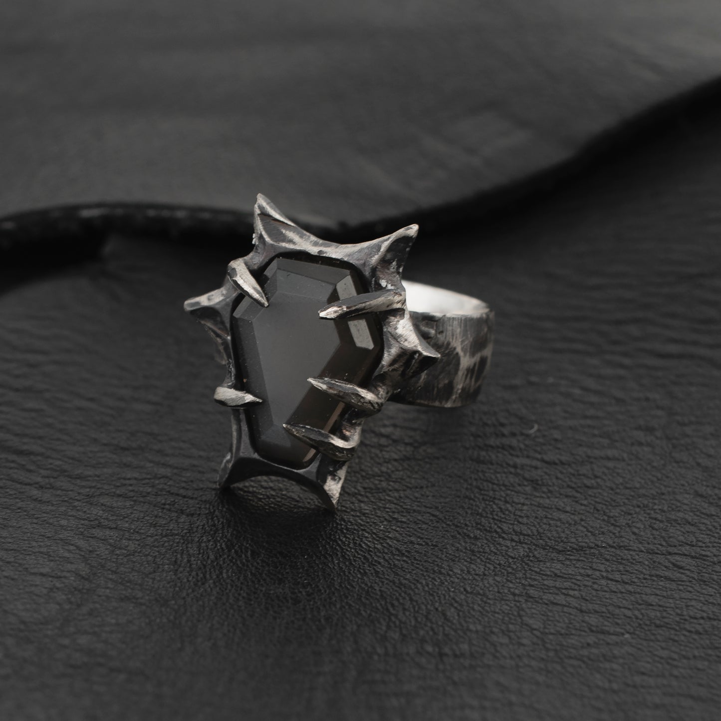 Let Go Ring // Grey Moonstone