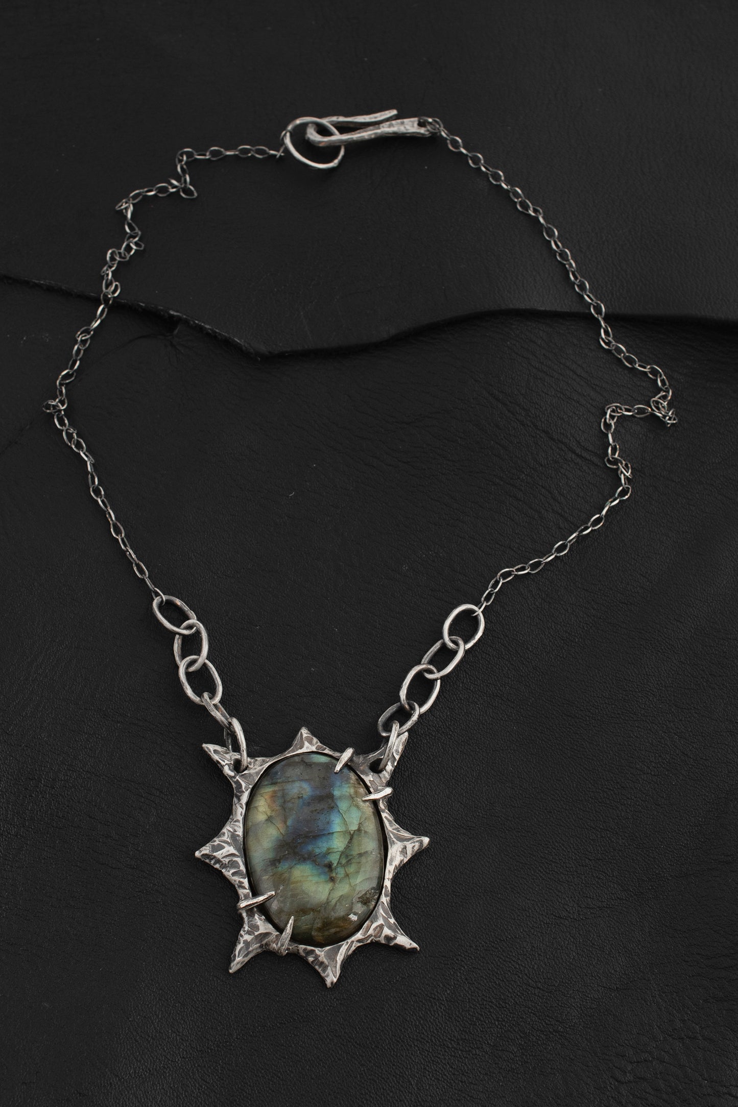 Water Necklace // Labradorite