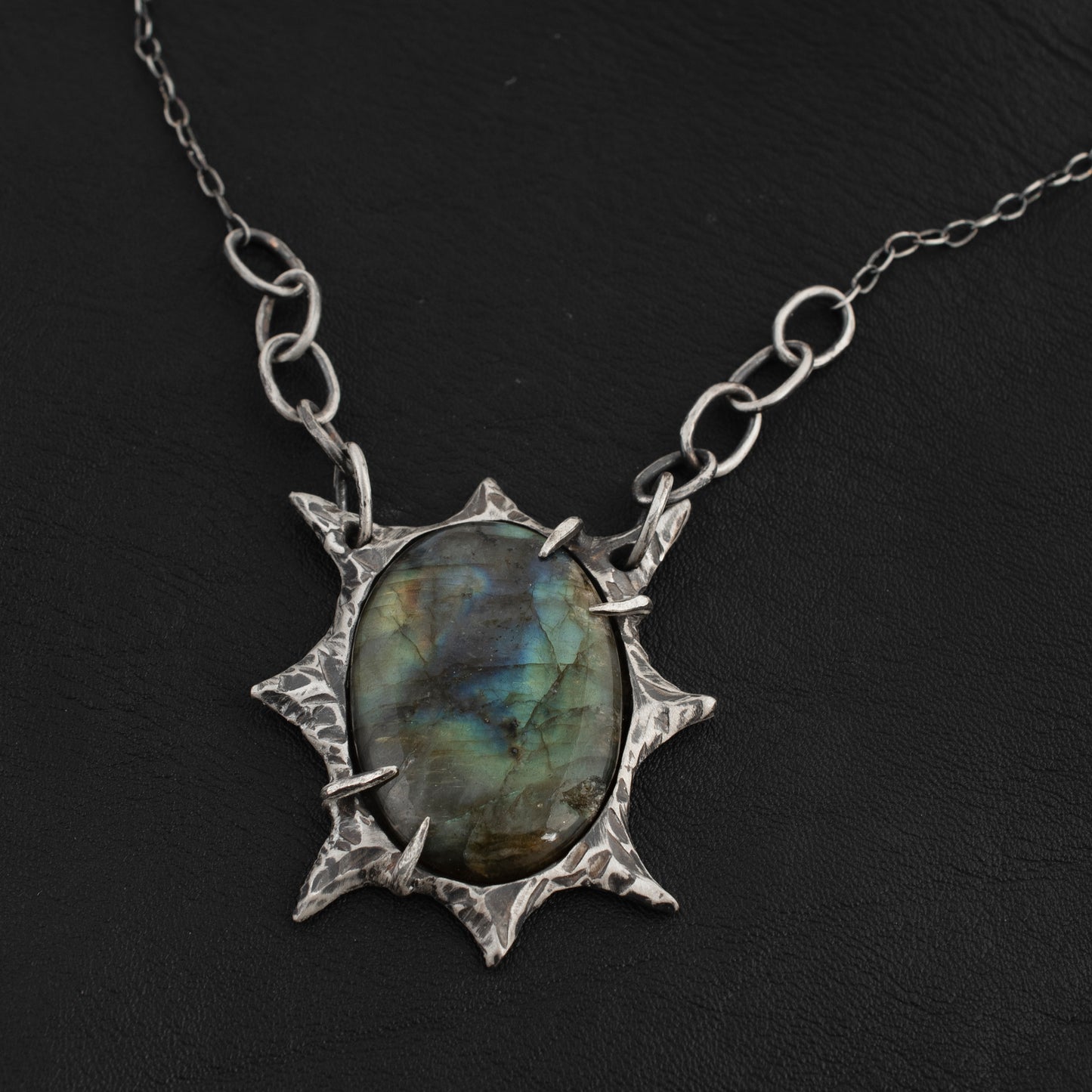 Water Necklace // Labradorite