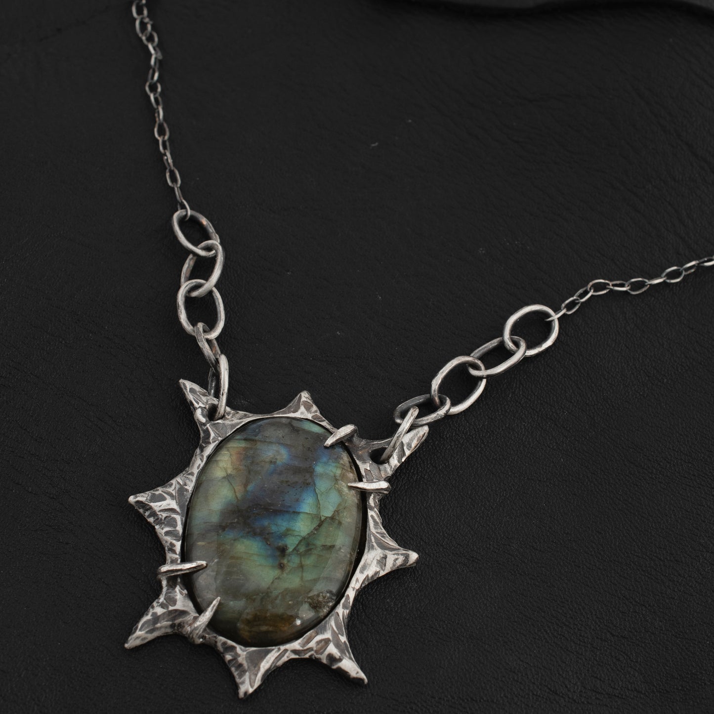 Water Necklace // Labradorite