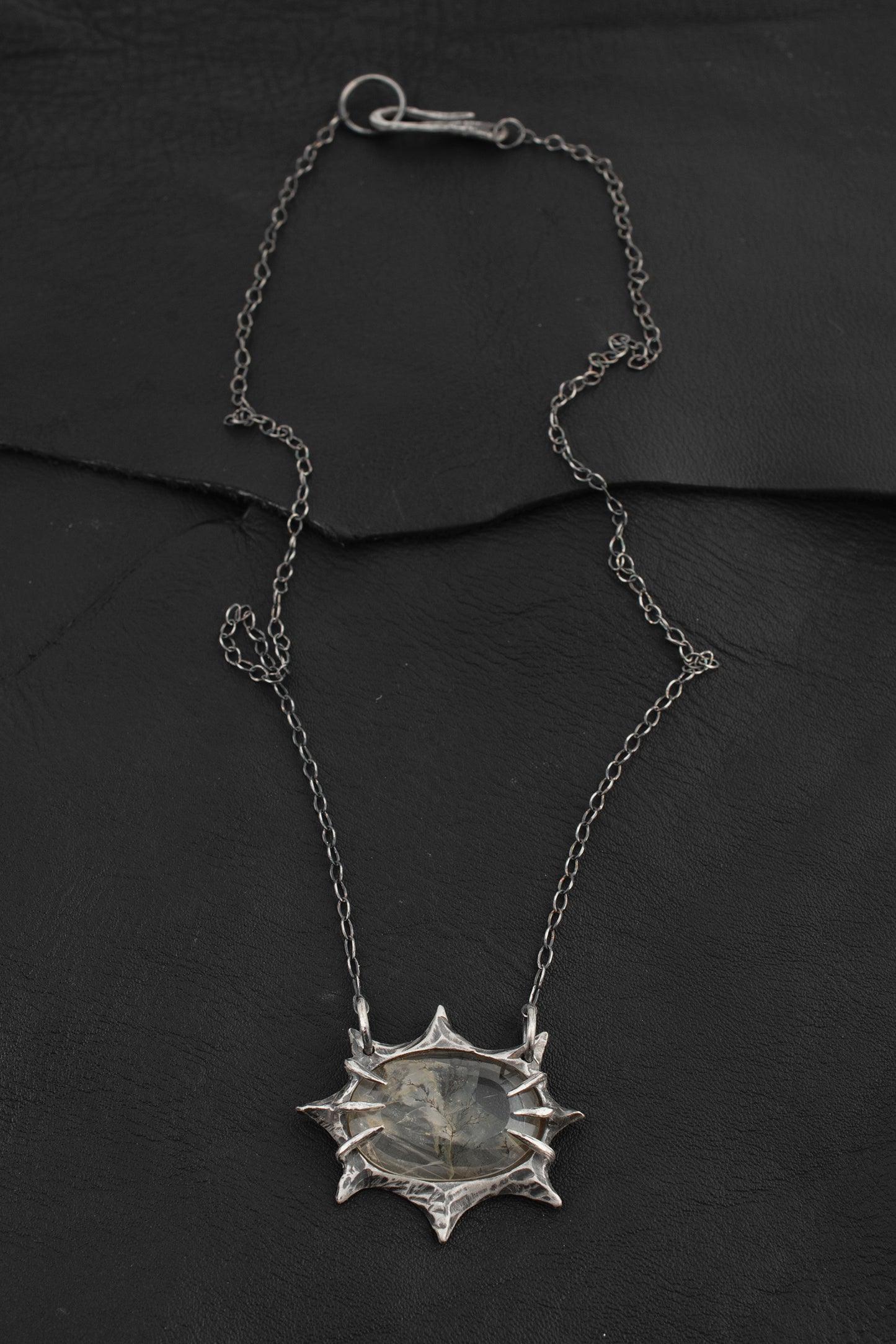 Glimmer Necklace // Dendritic Quartz