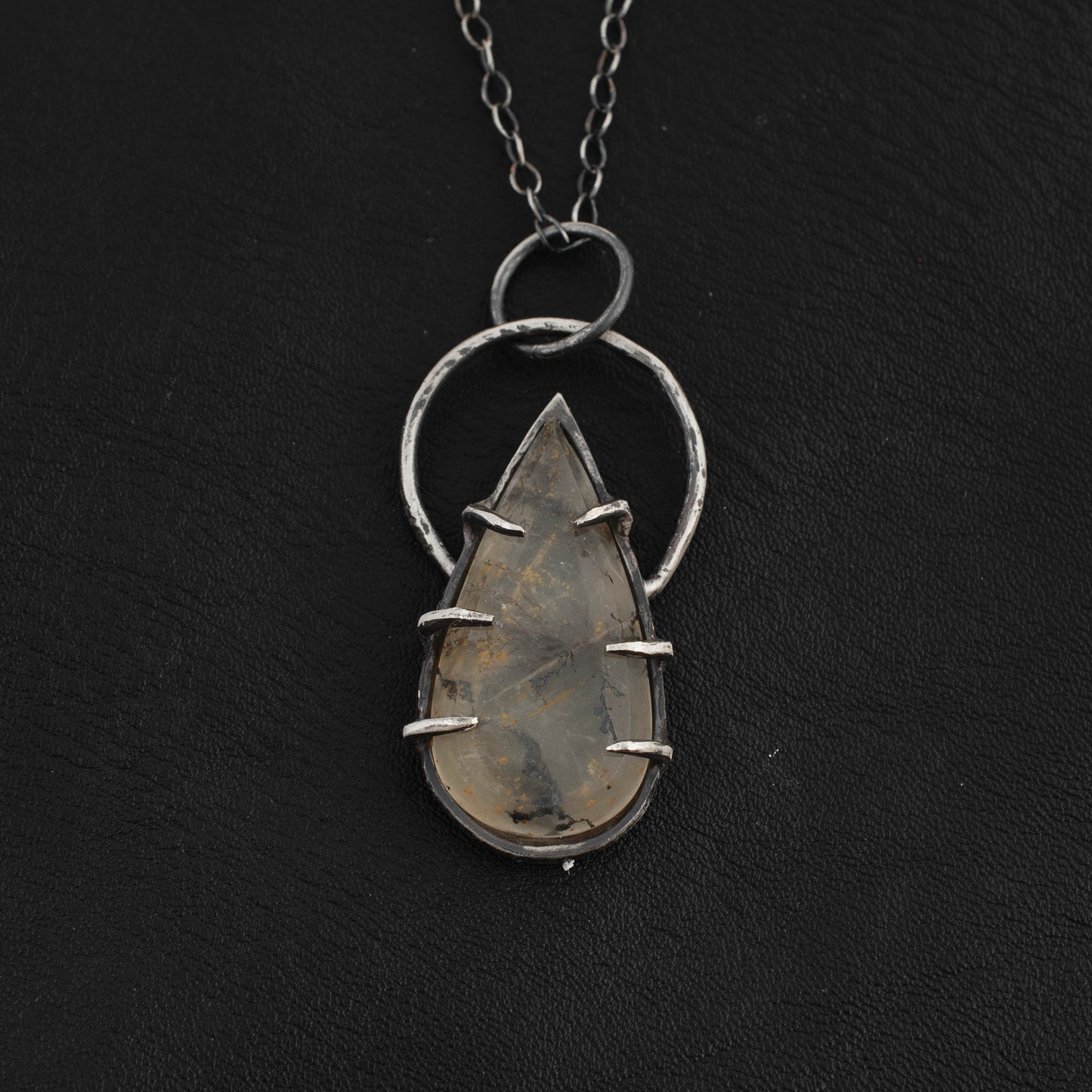 Lockstep Necklace // Dendritic Quartz