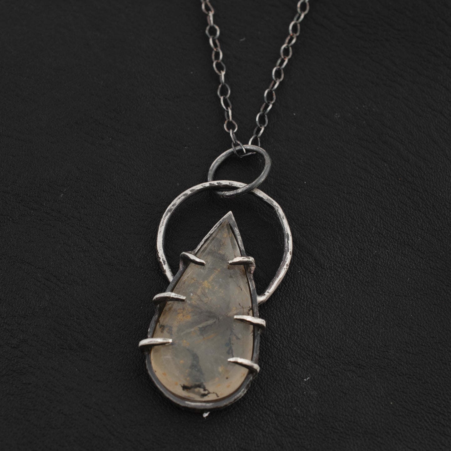 Lockstep Necklace // Dendritic Quartz