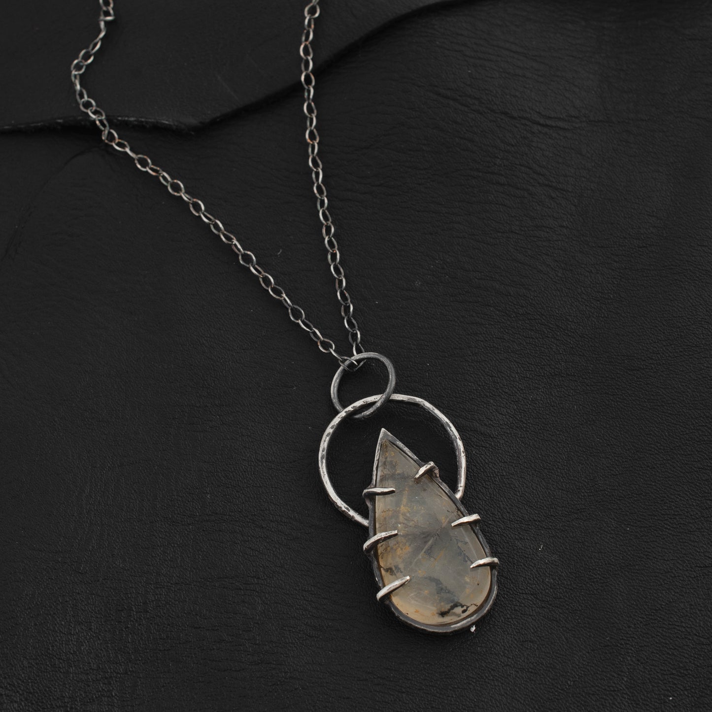 Lockstep Necklace // Dendritic Quartz