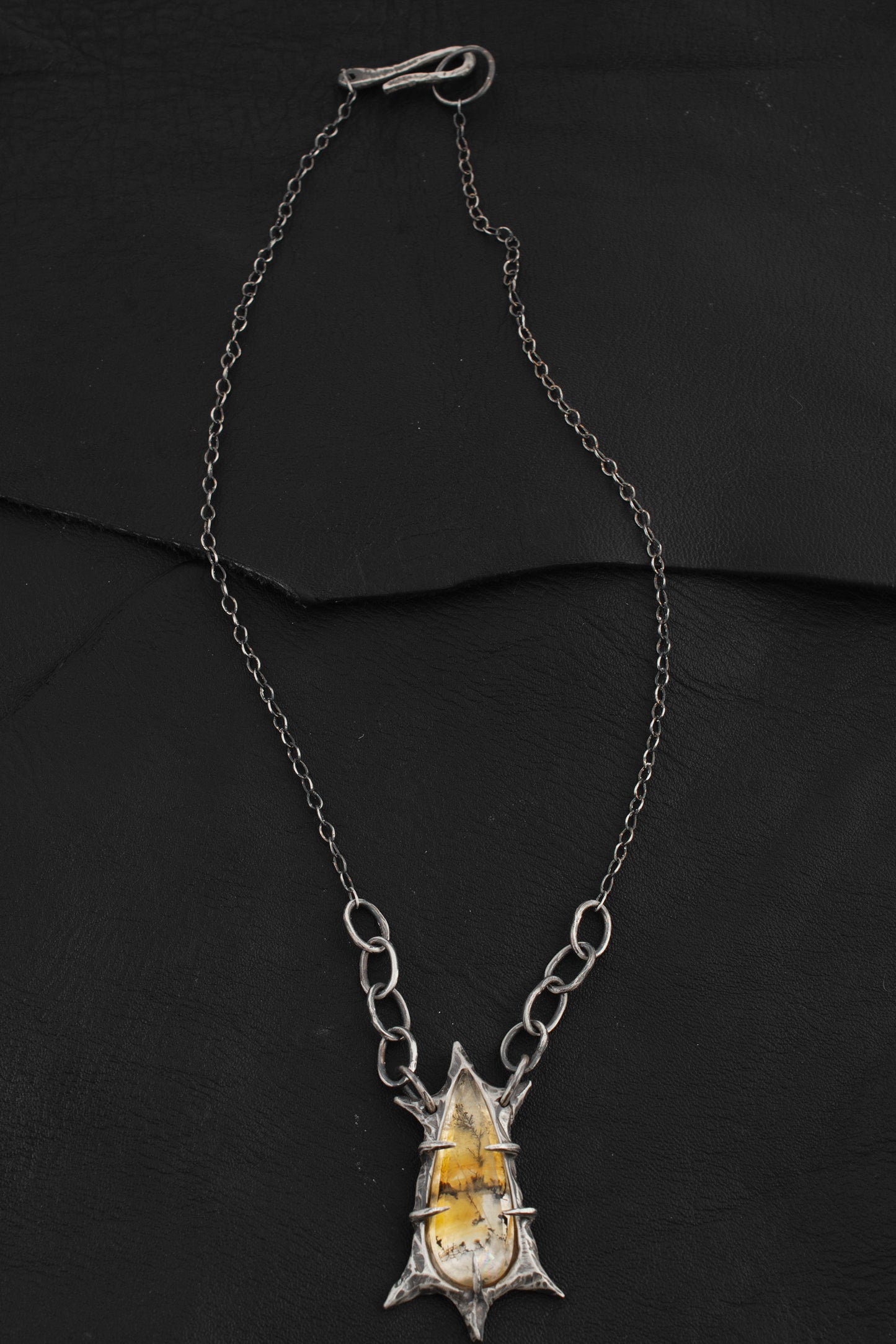 Stacked Necklace // Dendritic Quartz