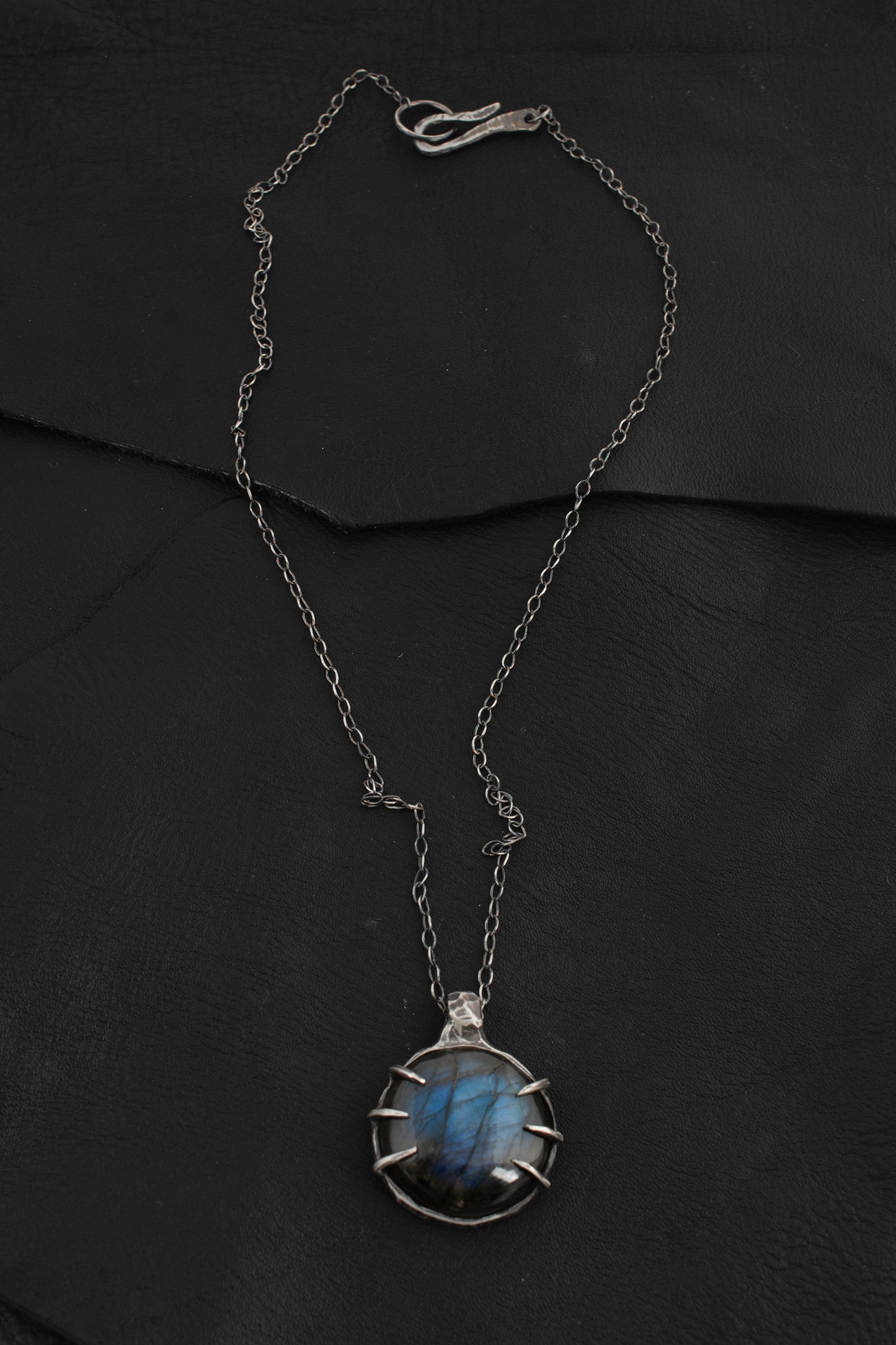 Anhedonia Necklace // Labradorite