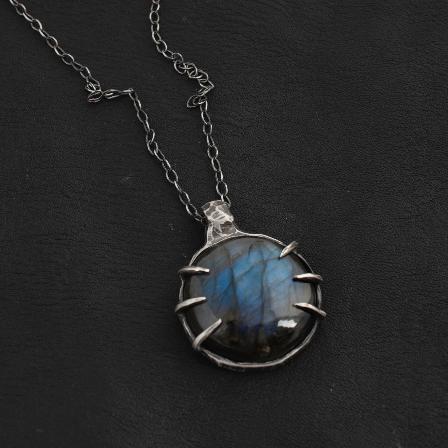 Anhedonia Necklace // Labradorite