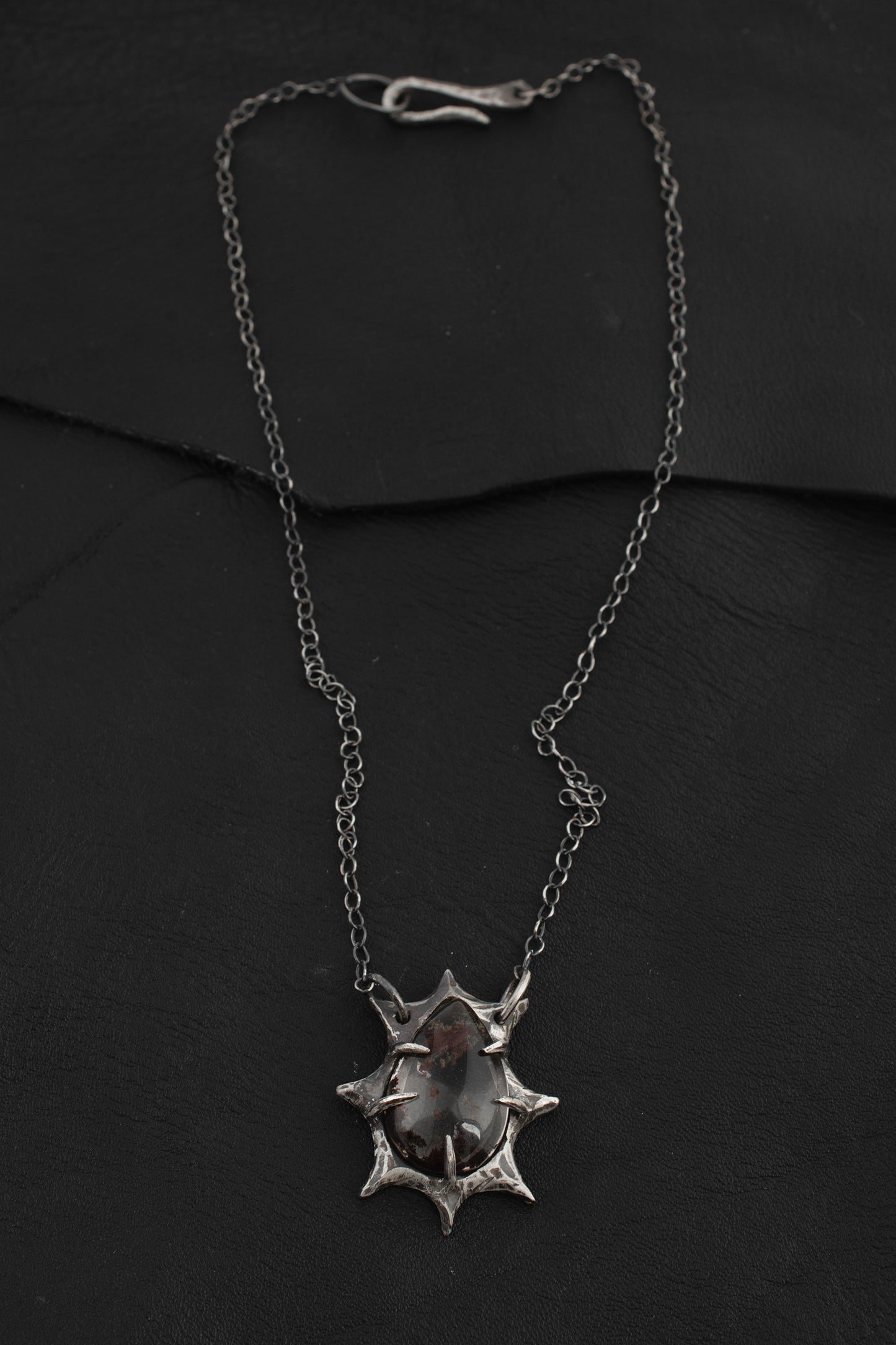 Triumph Necklace // Garden Quartz // Lodolite