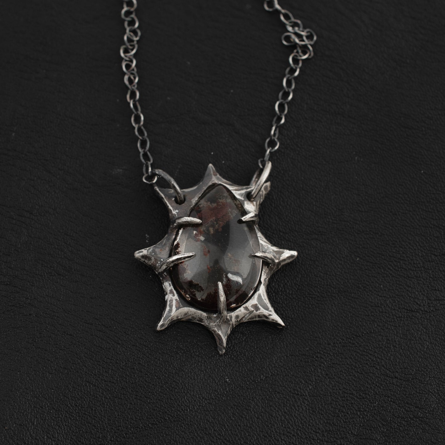 Triumph Necklace // Garden Quartz // Lodolite