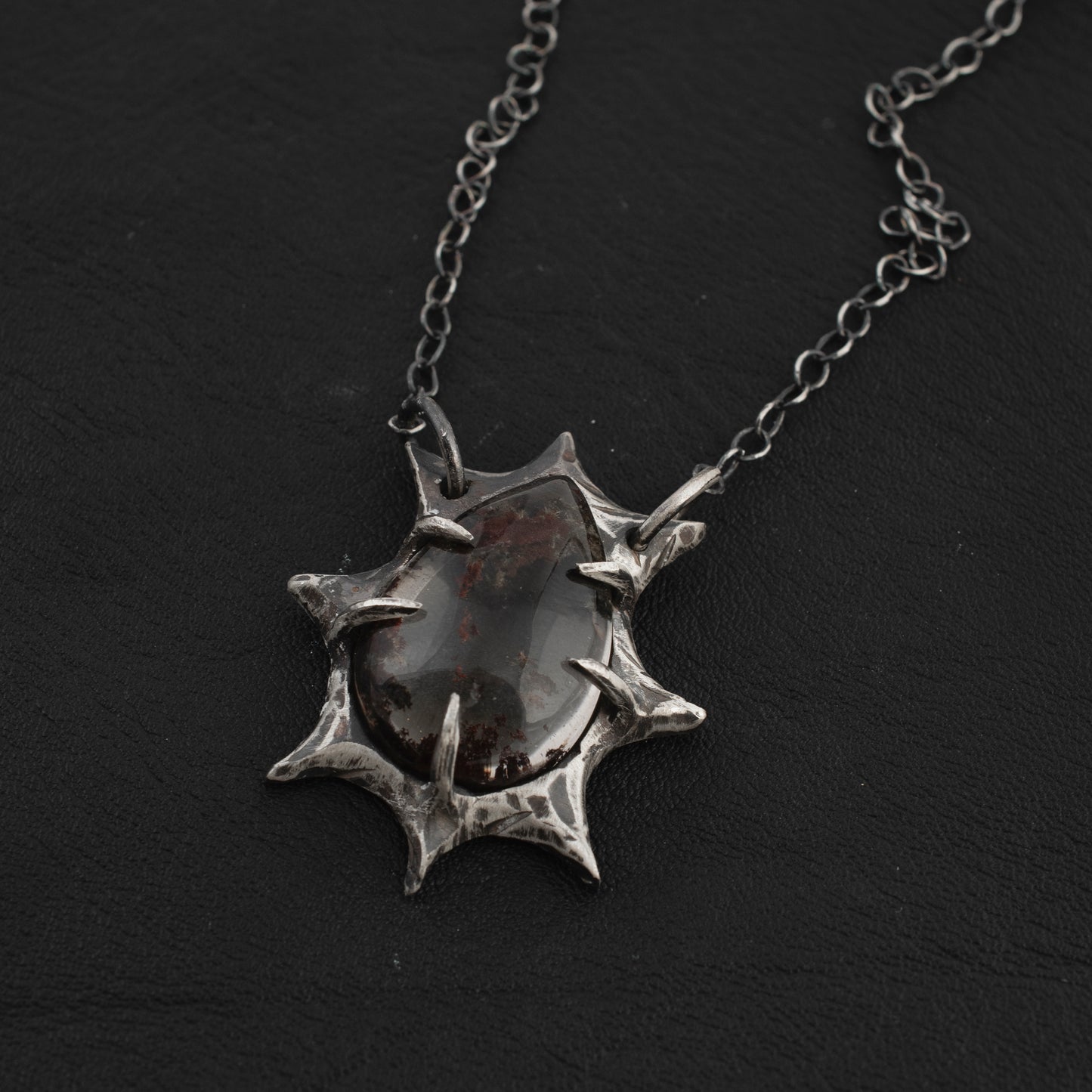 Triumph Necklace // Garden Quartz // Lodolite