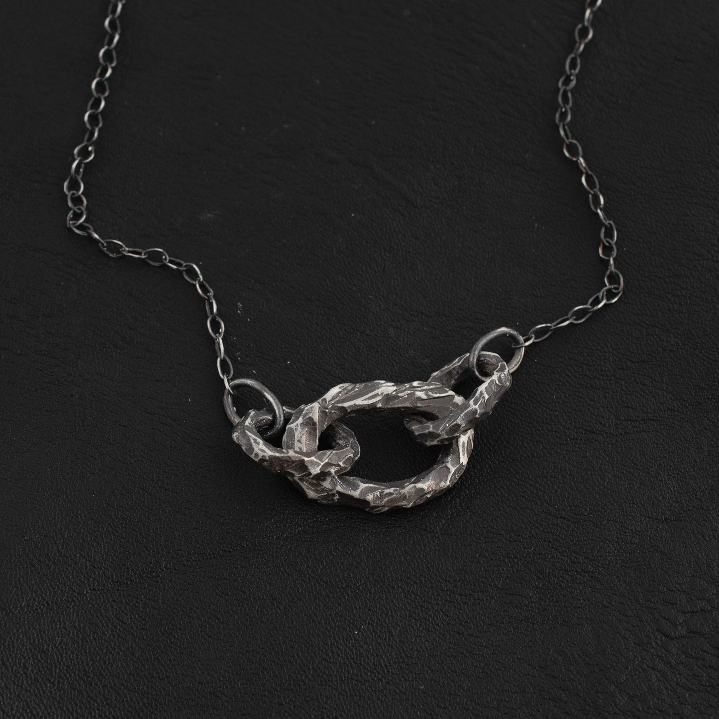 Puppy Necklace // Sterling Silver