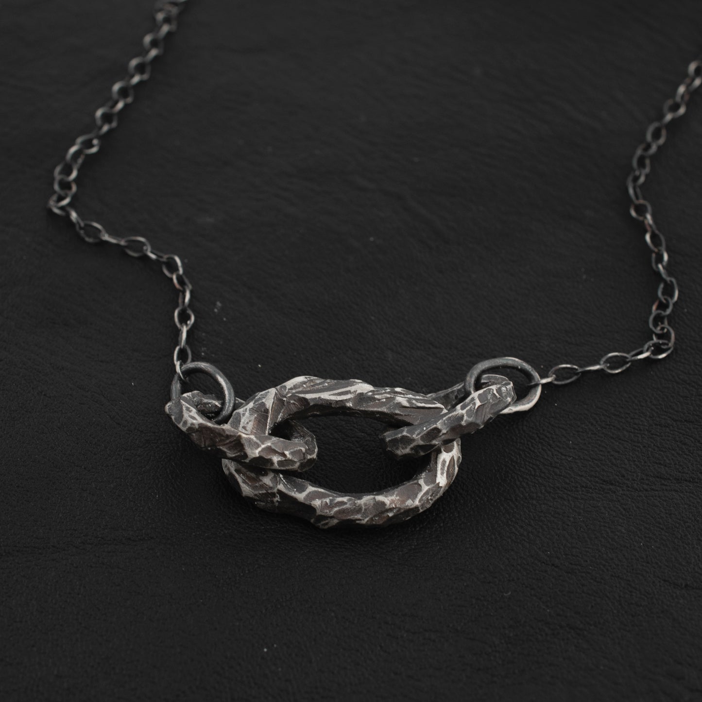 Puppy Necklace // Sterling Silver