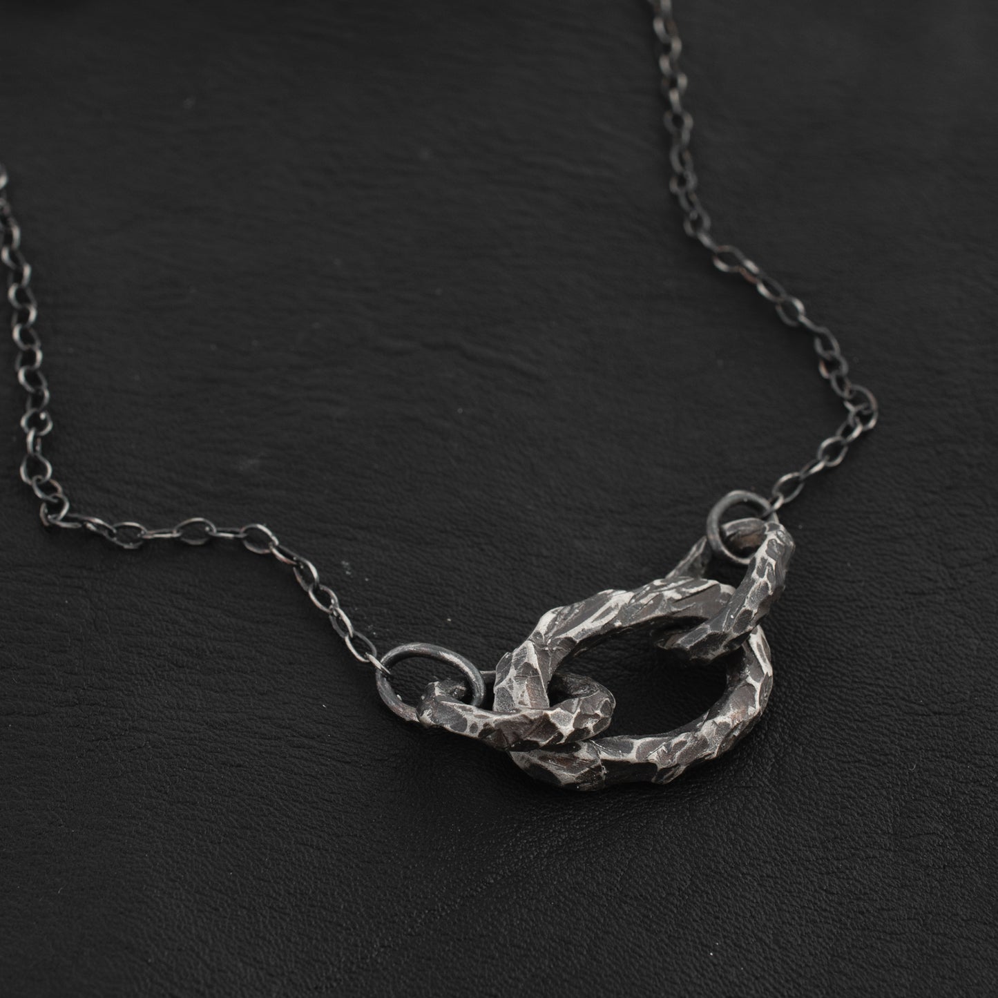 Puppy Necklace // Sterling Silver