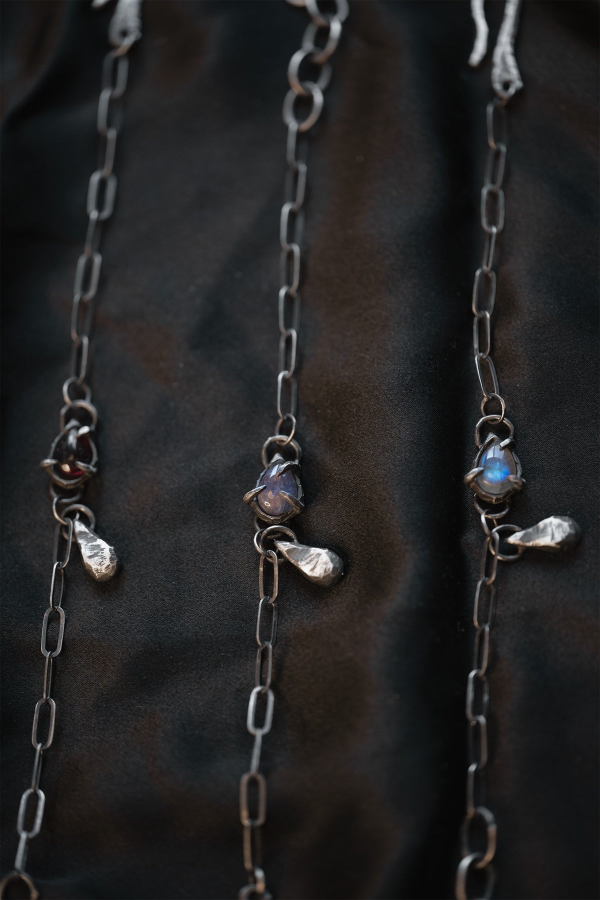 Tear Bracelet //Multiple Stone Options