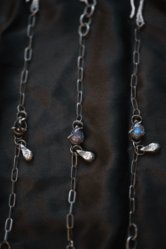 Tear Bracelet //Multiple Stone Options