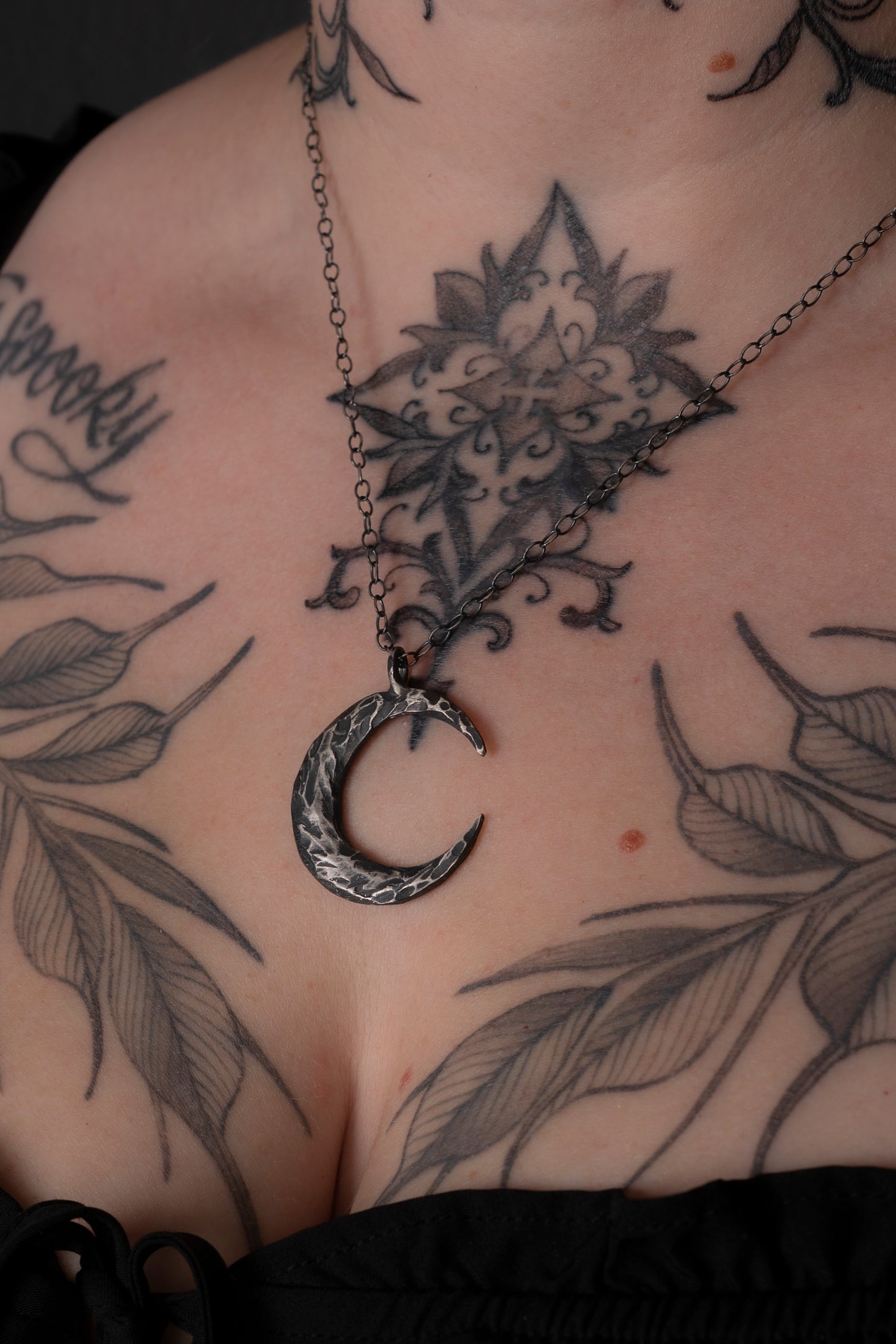 Lunar Necklace // Sterling Silver