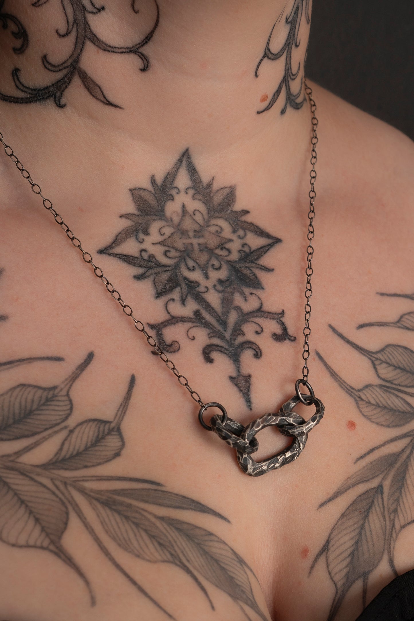 Puppy Necklace // Sterling Silver