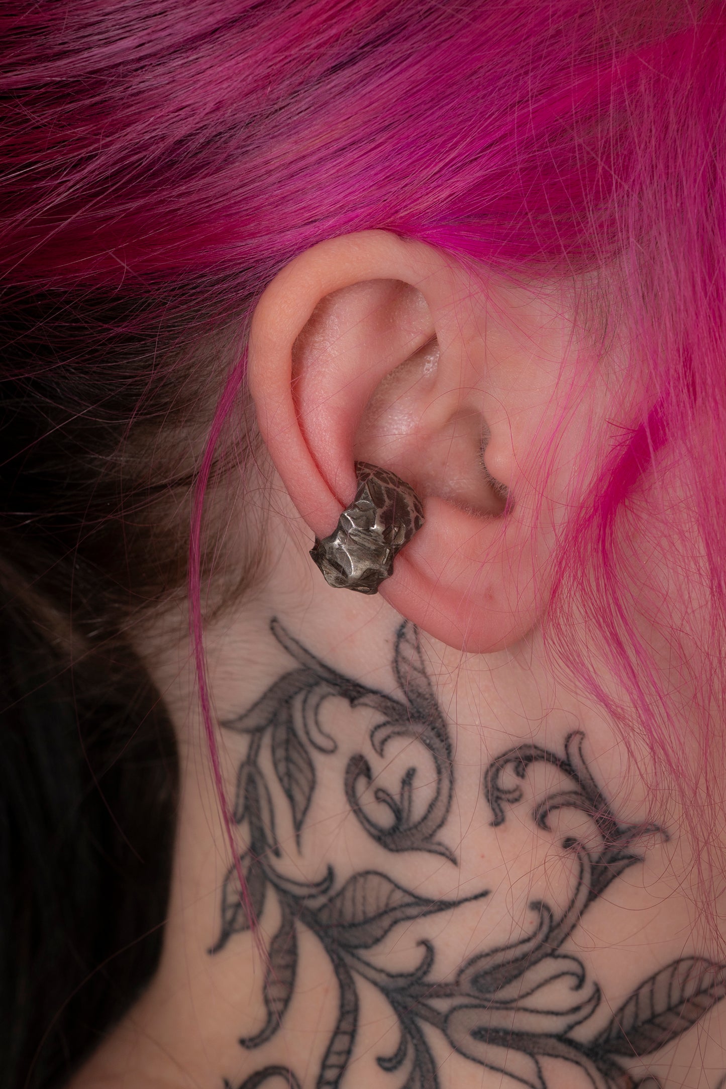 Spatial Cuff // Sterling Silver