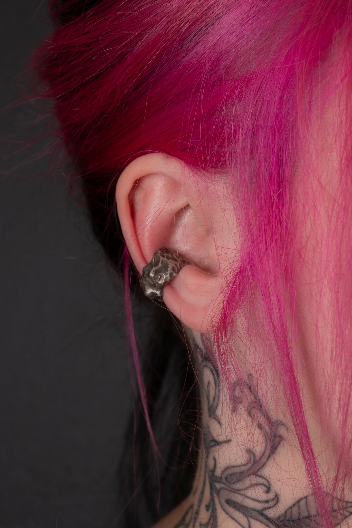 Spatial Cuff // Sterling Silver