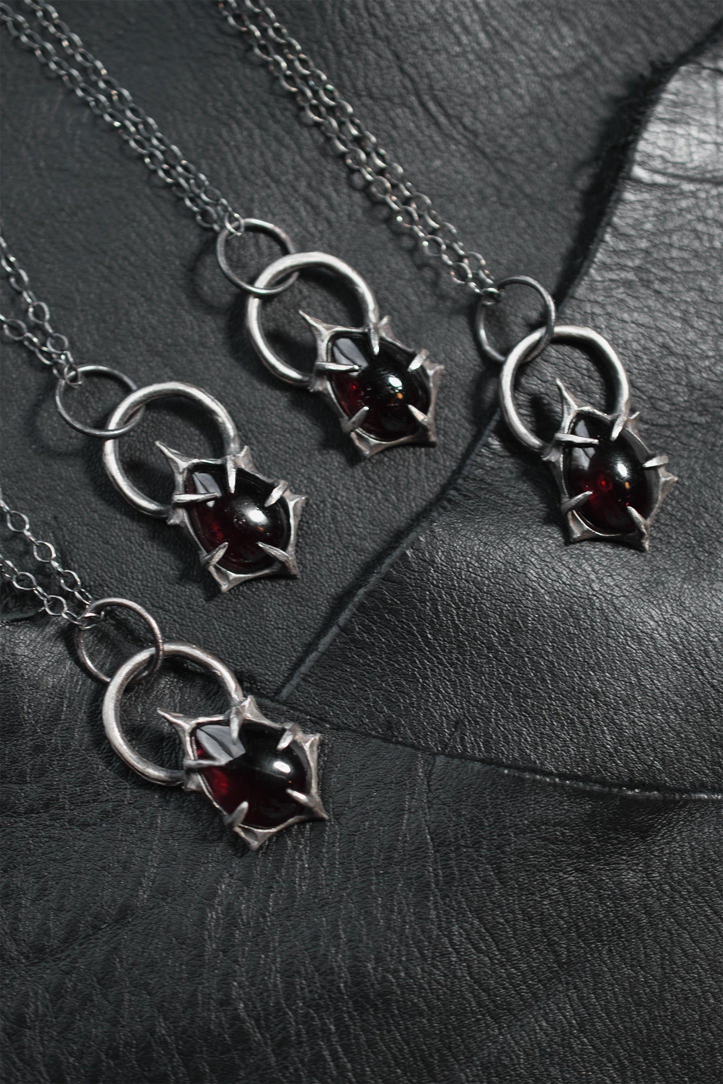 Still Life Necklace // Garnet