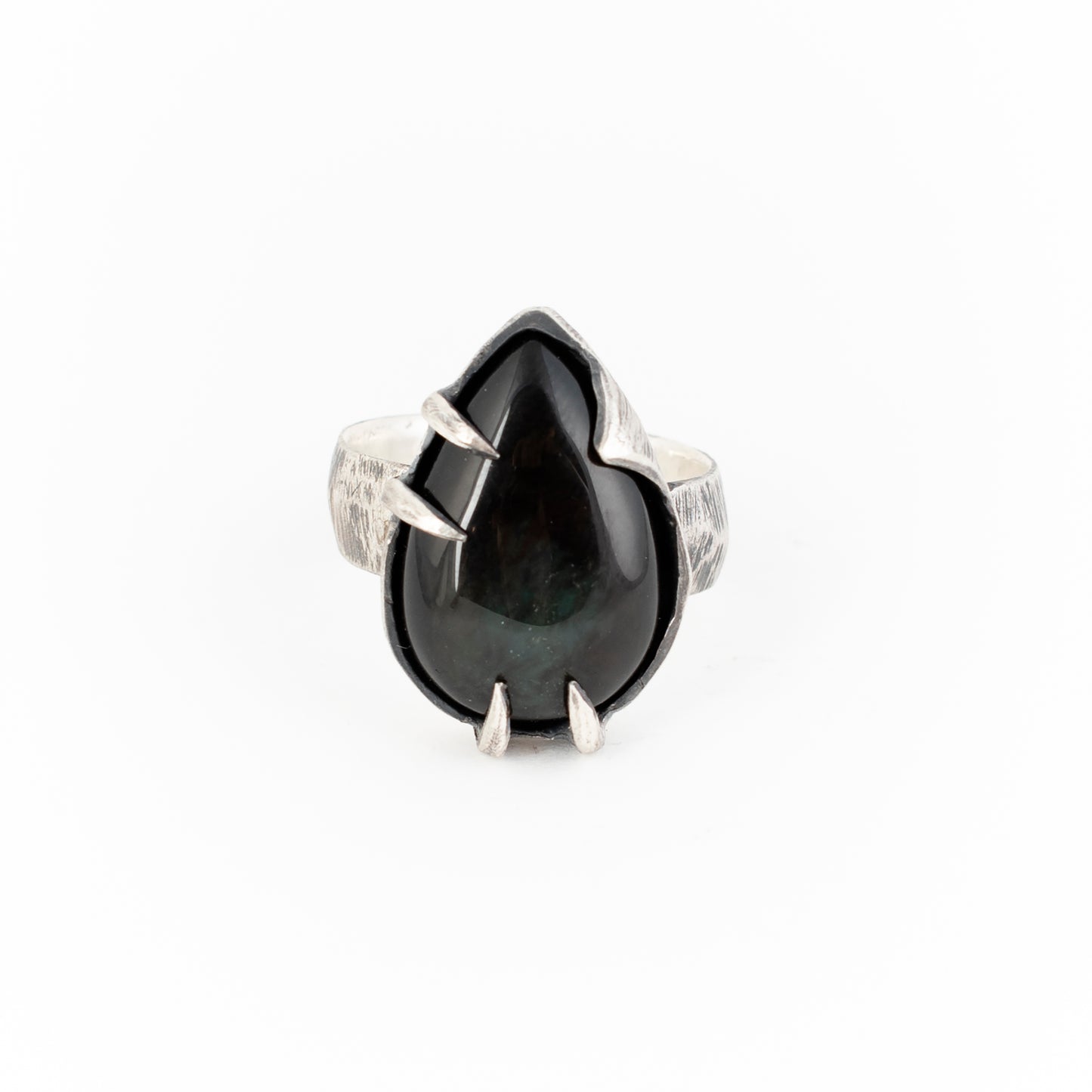 Please Ring // Rainbow Obsidian