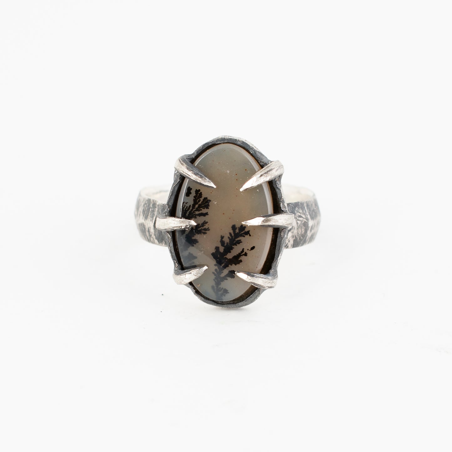 Headache Ring // Dendritic Agate
