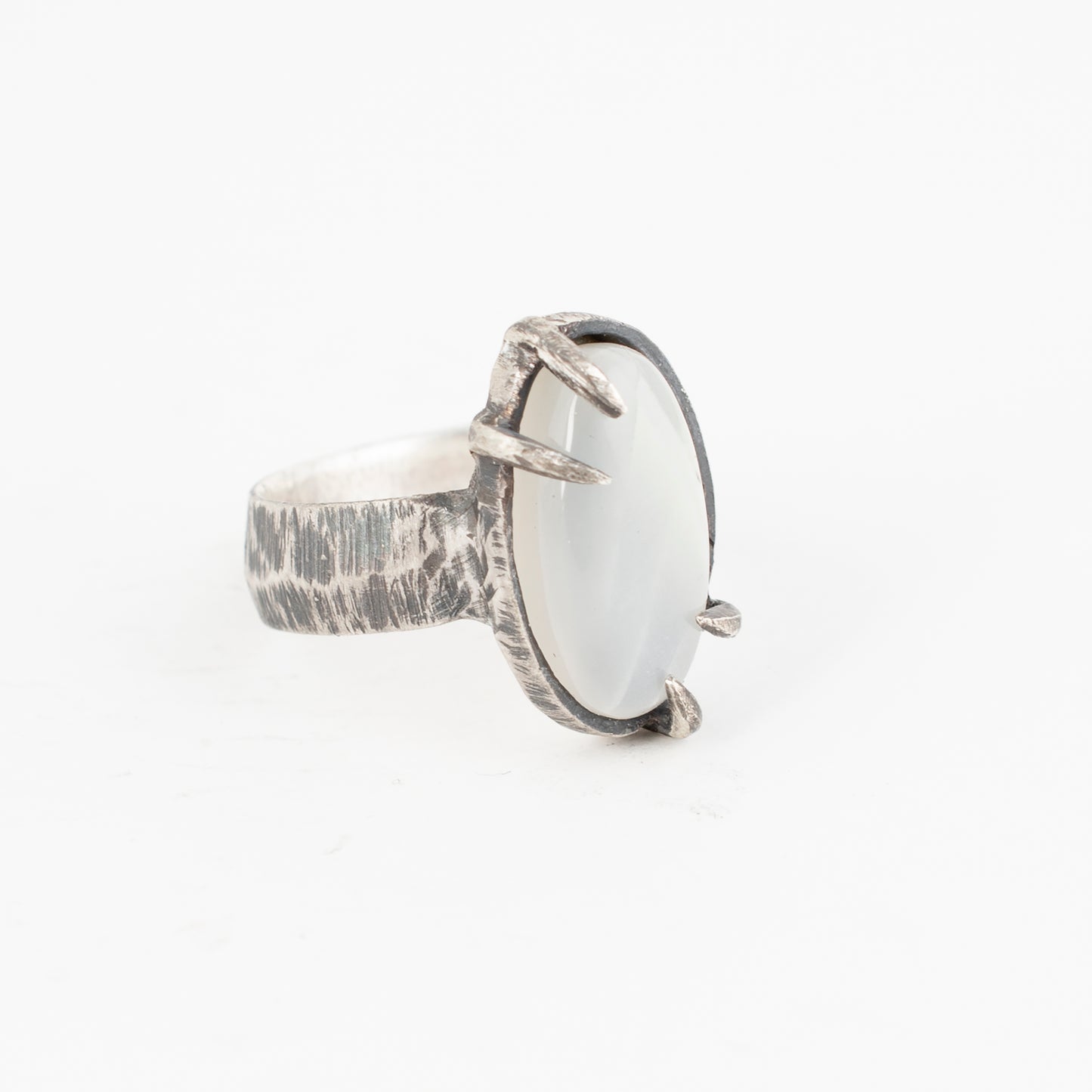 Program Ring // White Moonstone