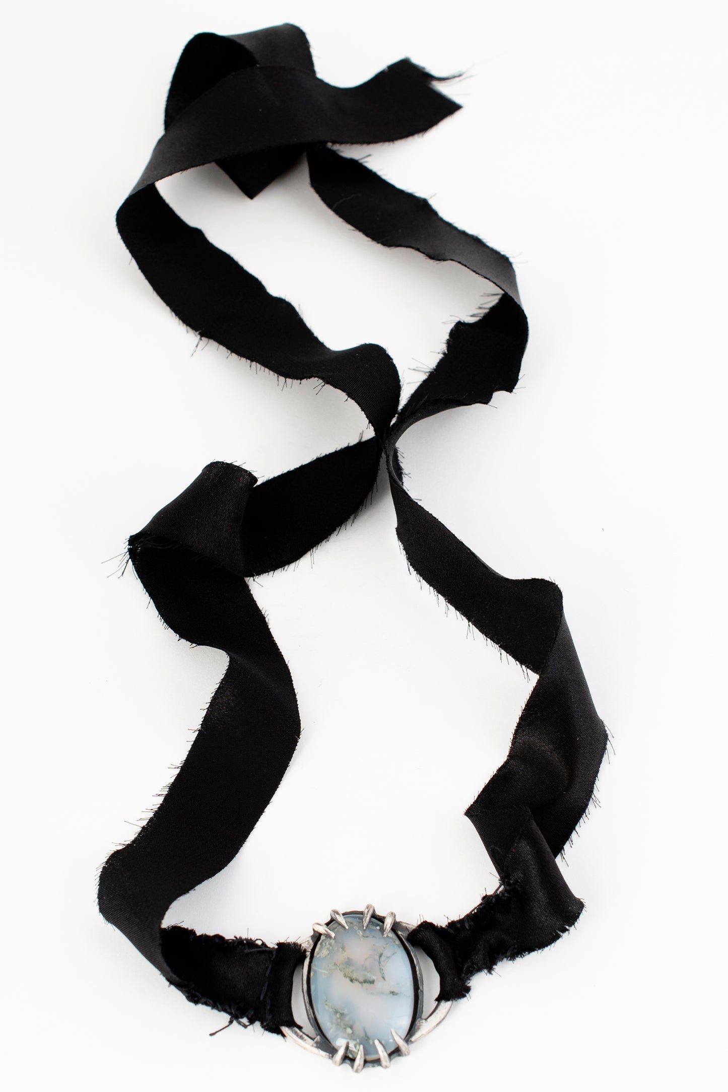 Tragic Choker // Moss Agate