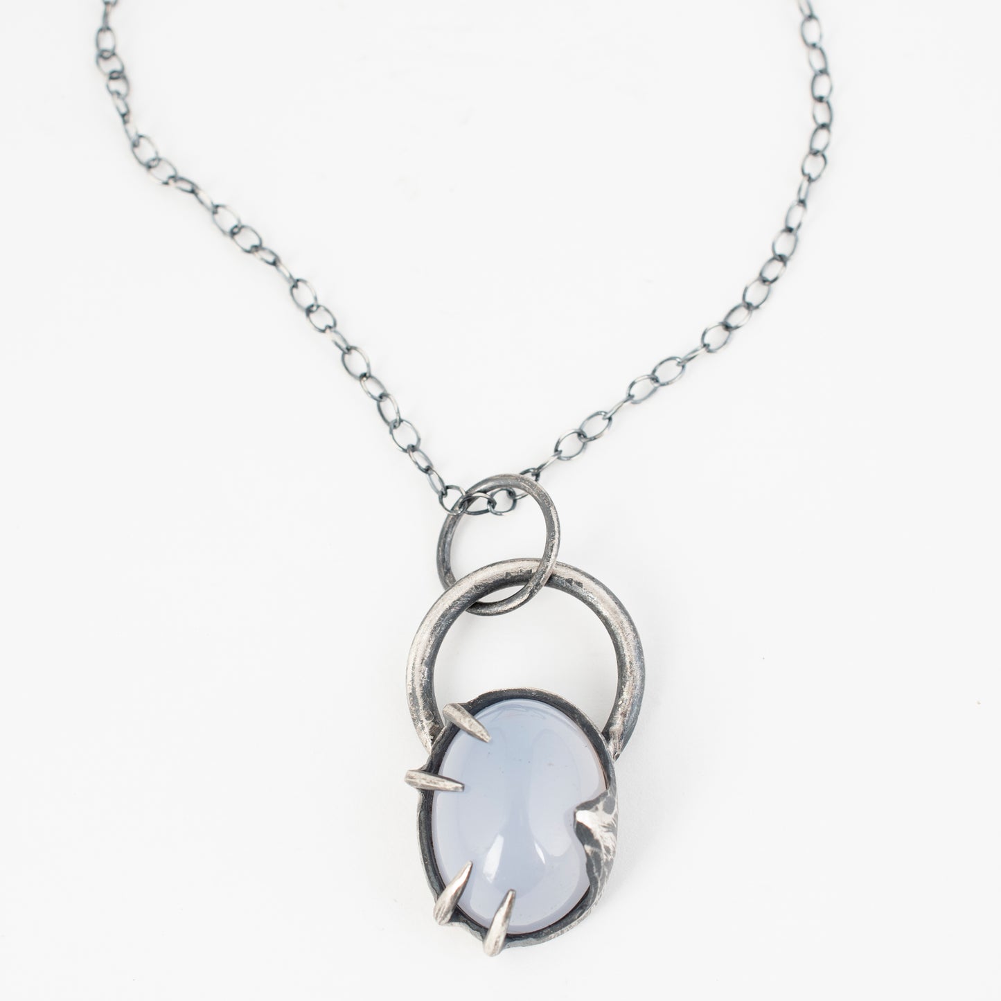 Horse Necklace // Chalcedony
