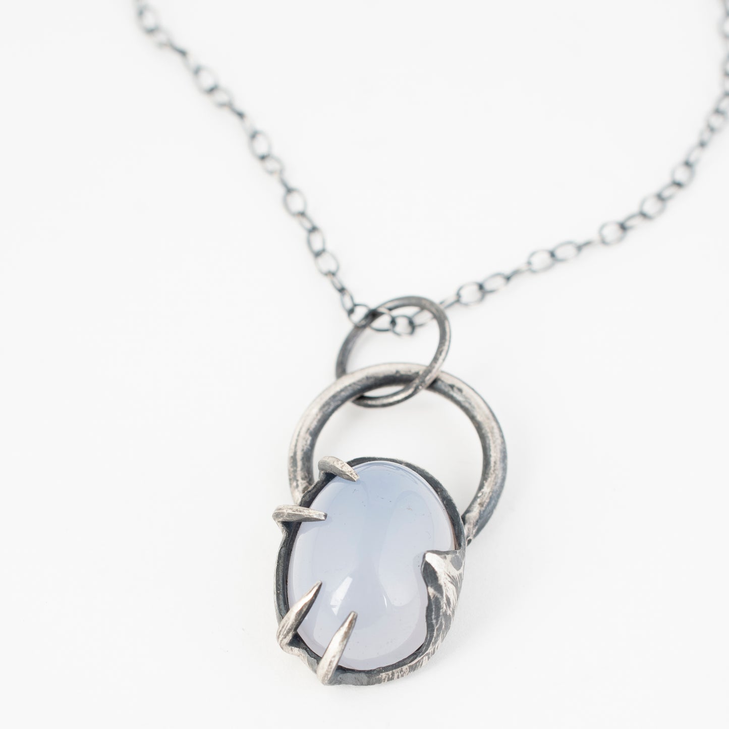 Horse Necklace // Chalcedony