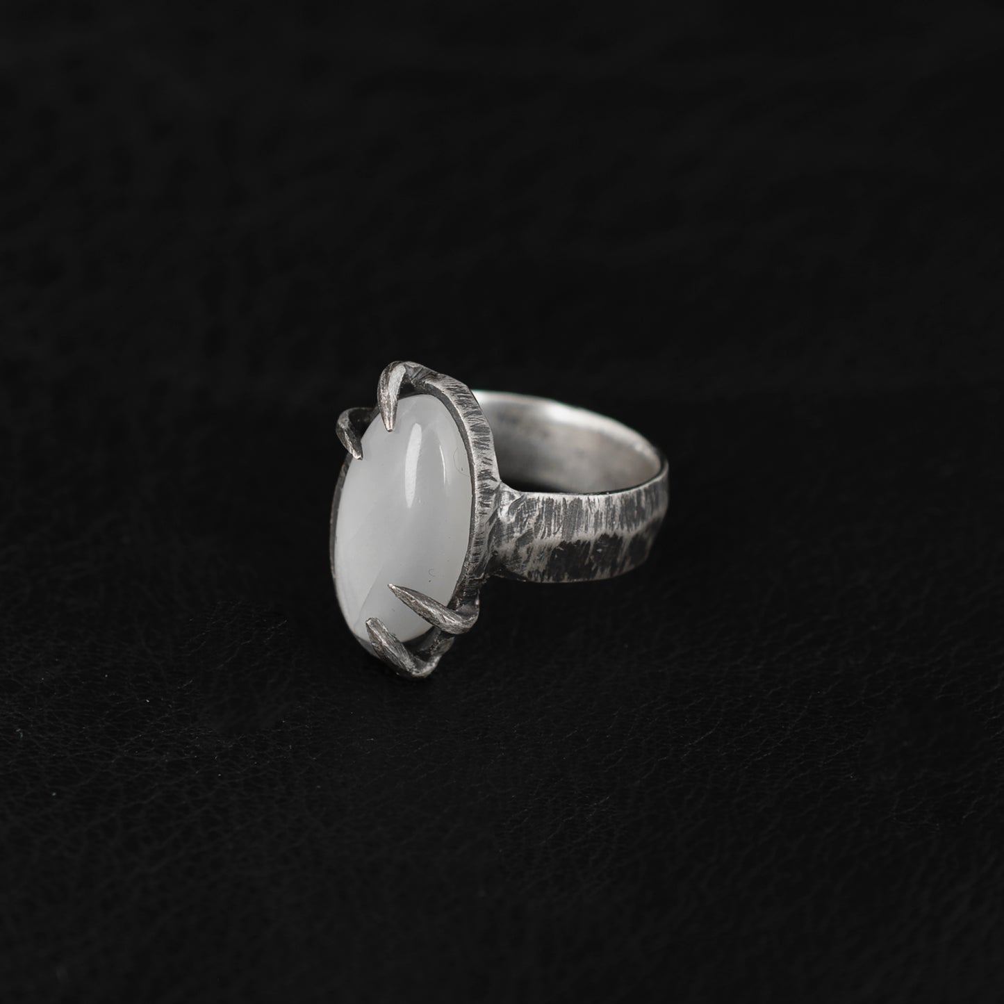 Program Ring // White Moonstone