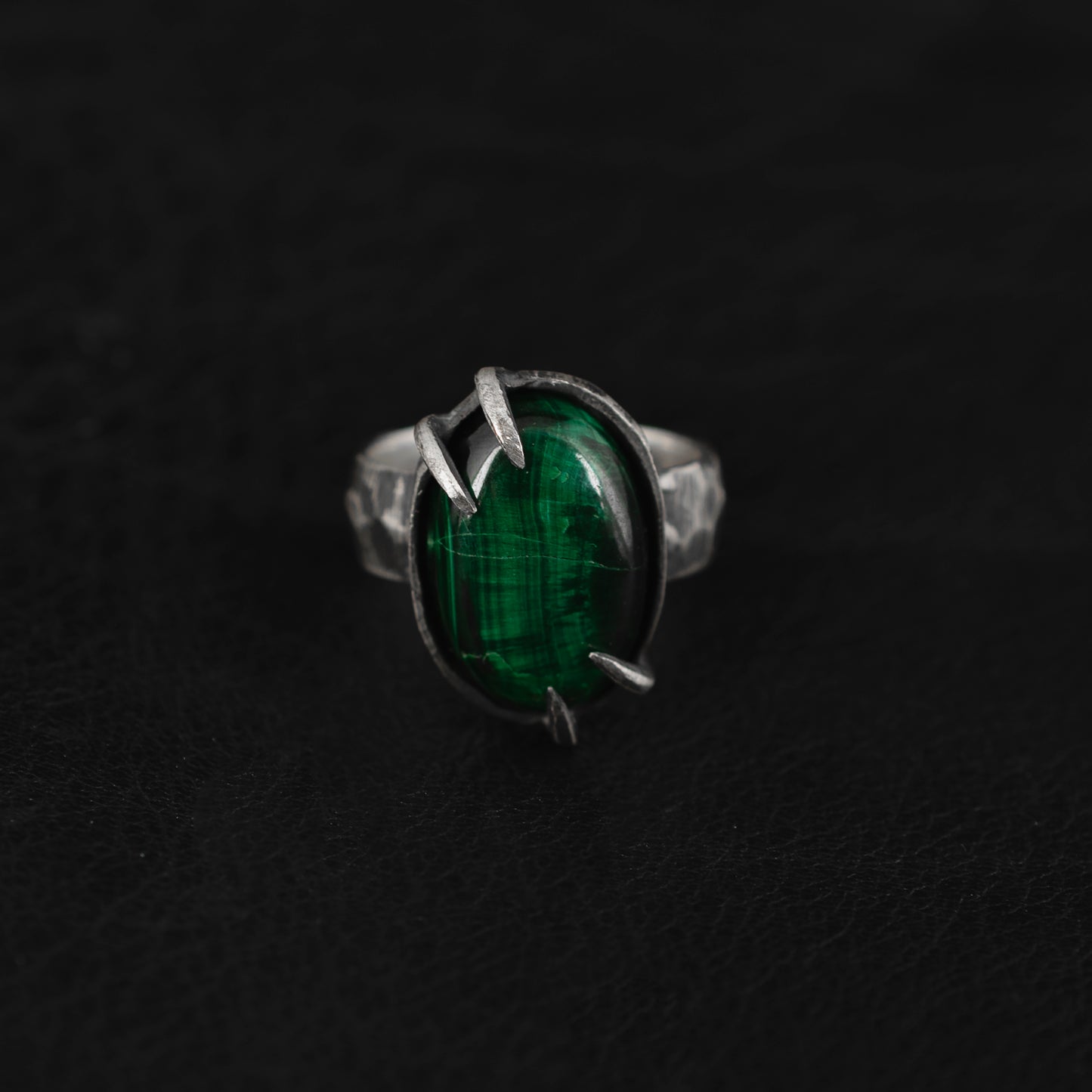 Going To Hell Ring // Malachite