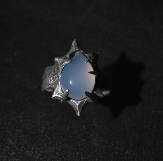 Crush Ring // Chalcedony